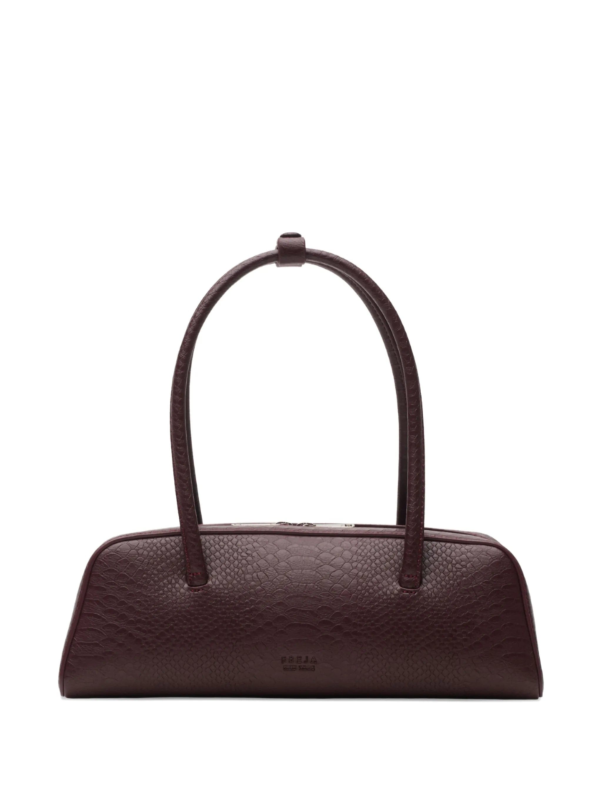 Freja NYC Mercer croc - effect shoulder bag
