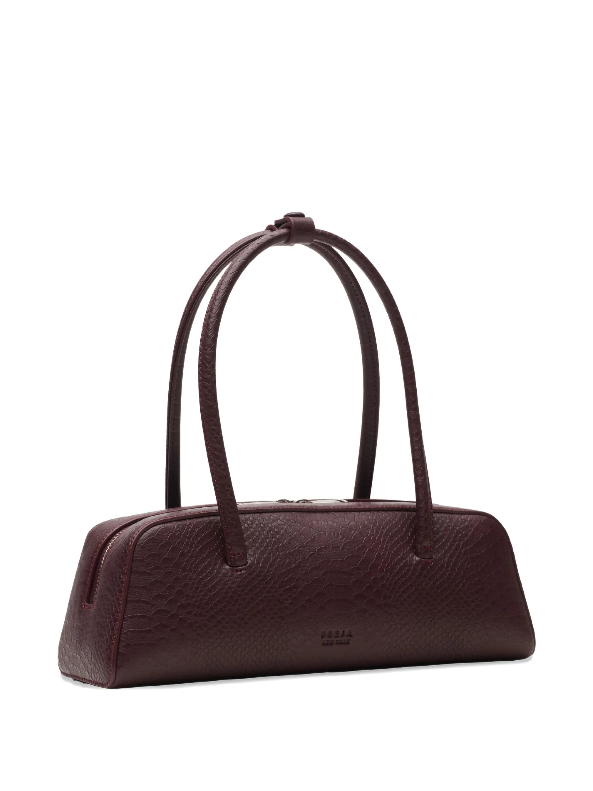Freja NYC Mercer croc - effect shoulder bag