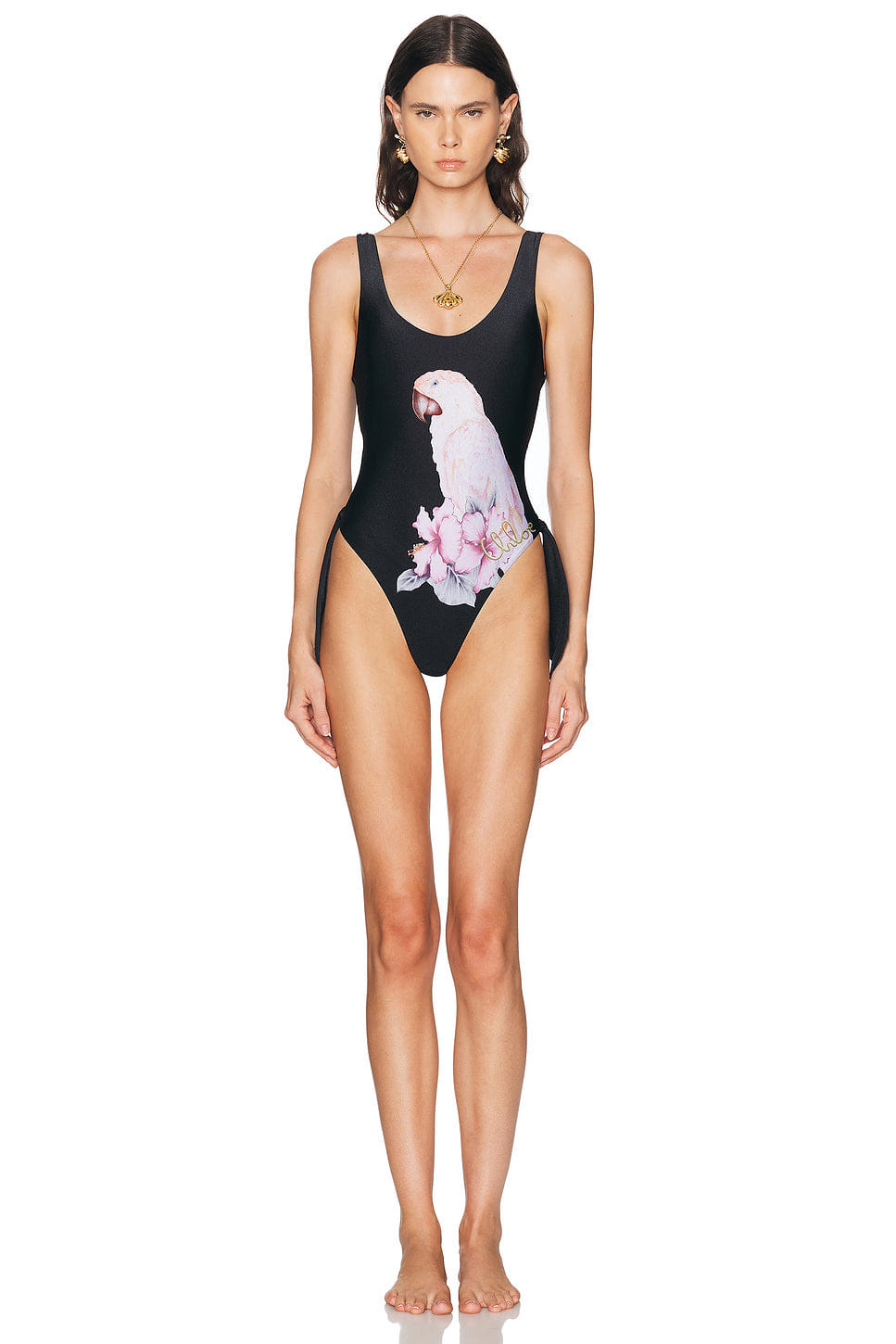 Chloe Parakeet One Piece Swimsuit