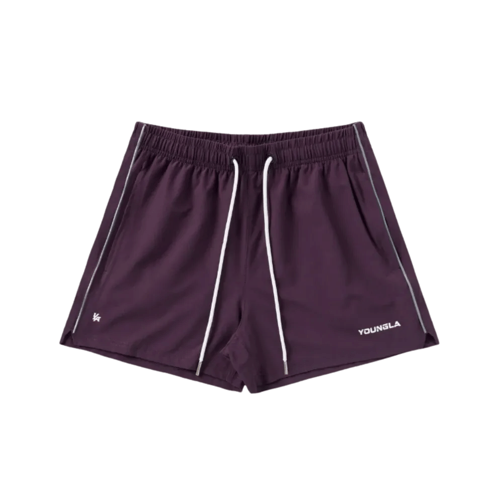 YoungLA Leg Day Shorts Deep Purple
