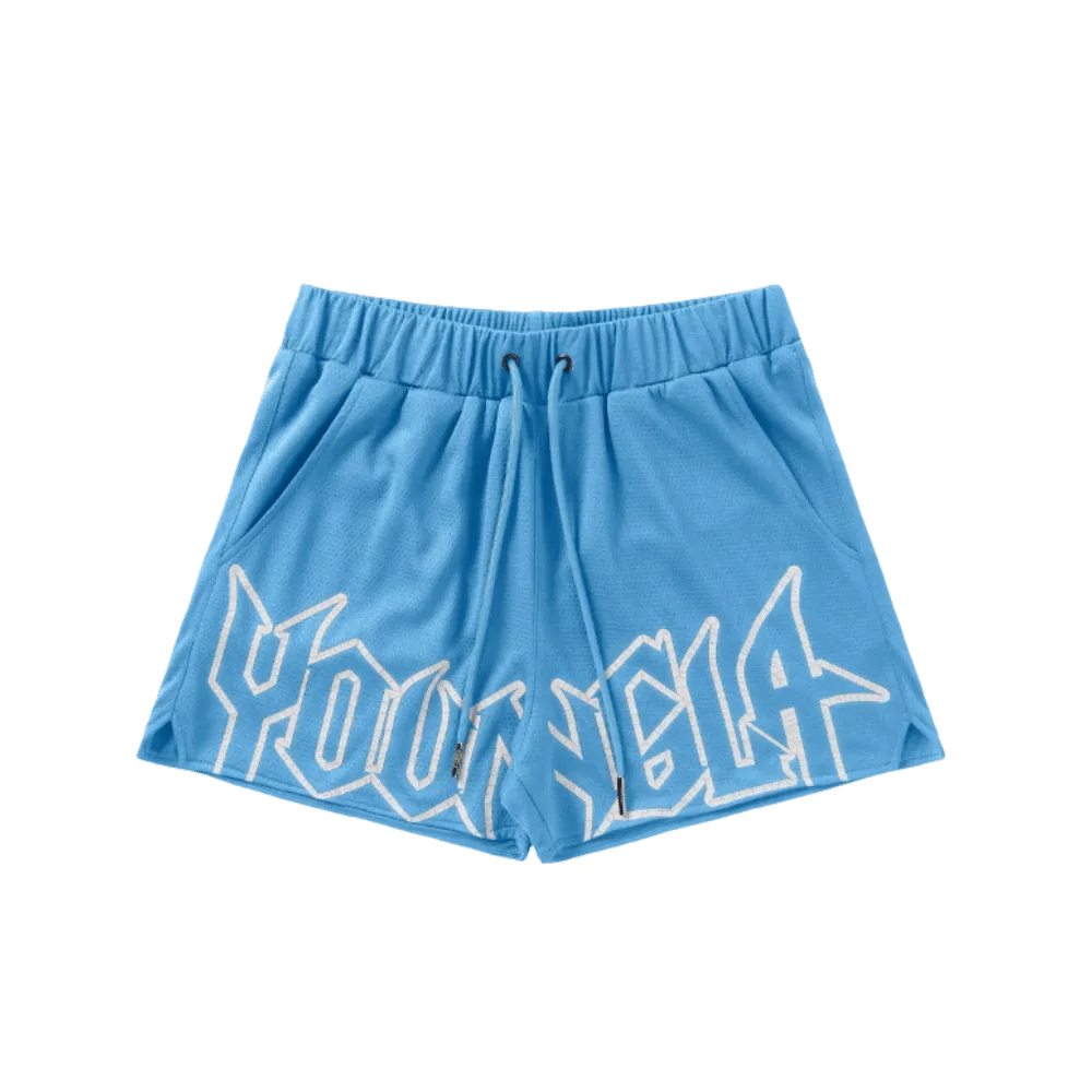 YoungLA All - Star Shorts Carolina Blue