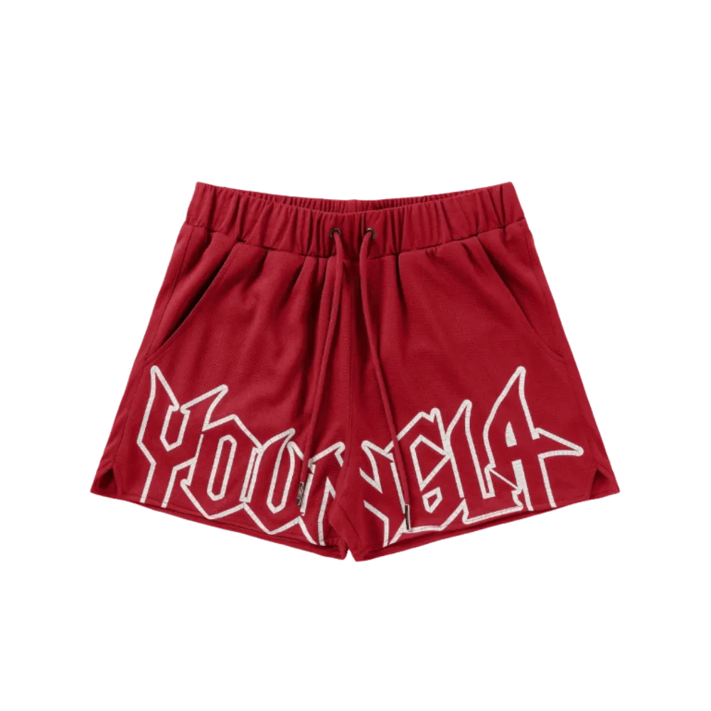 YoungLA All - Star Shorts Red
