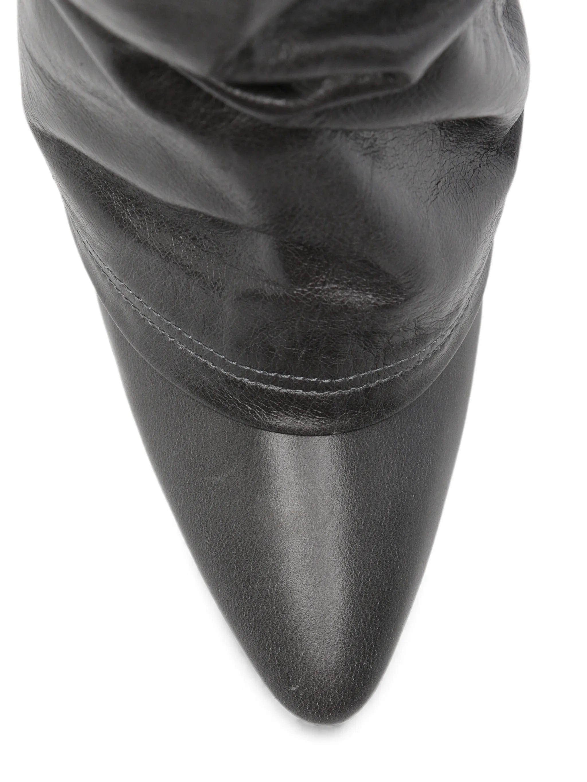 The Attico Leon folded - design knee - high boots