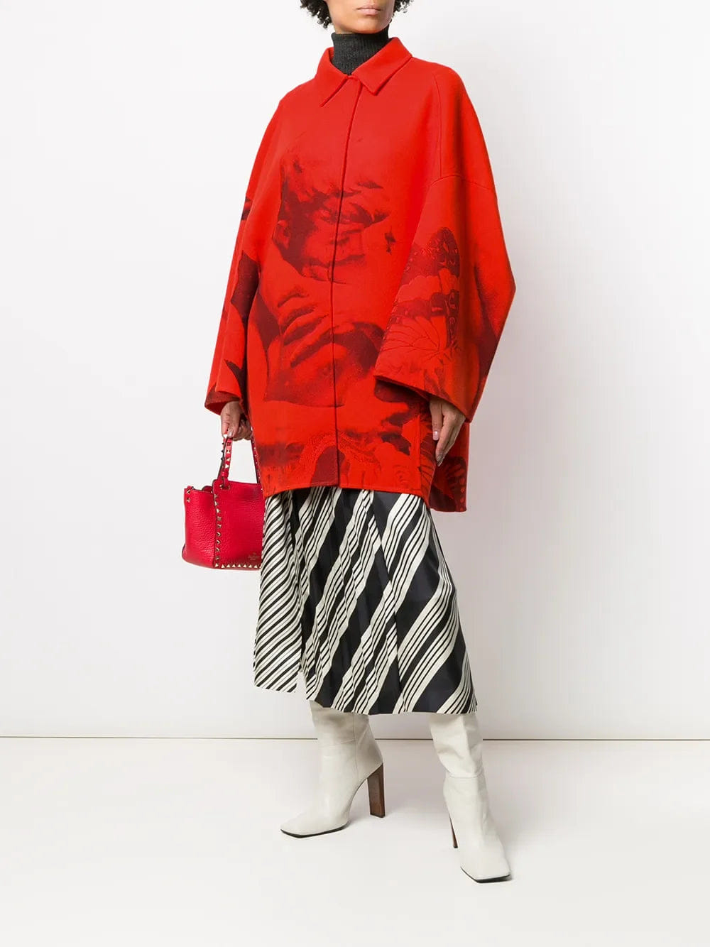Valentino Garavani x Undercover Lovers Print Oversized Coat