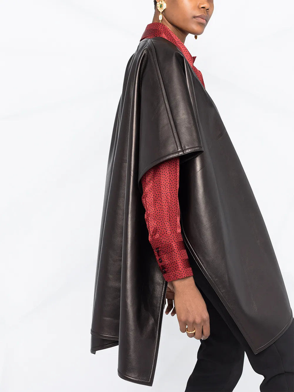 Valentino Garavani Draped Short - Sleeve Cape