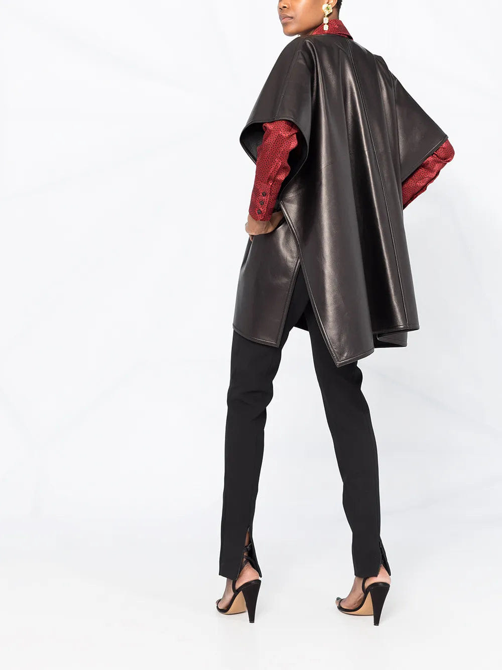 Valentino Garavani Draped Short - Sleeve Cape