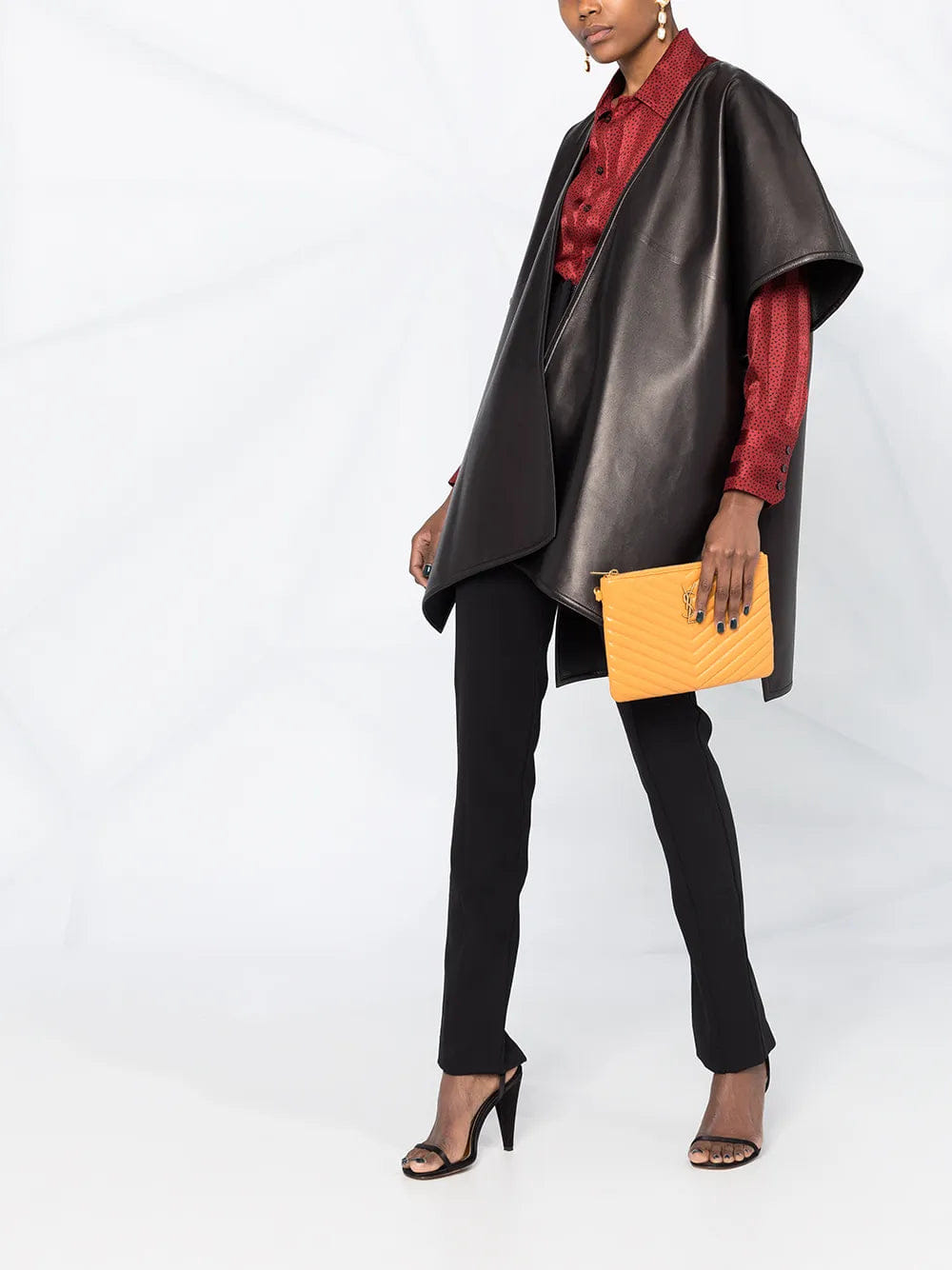 Valentino Garavani Draped Short - Sleeve Cape