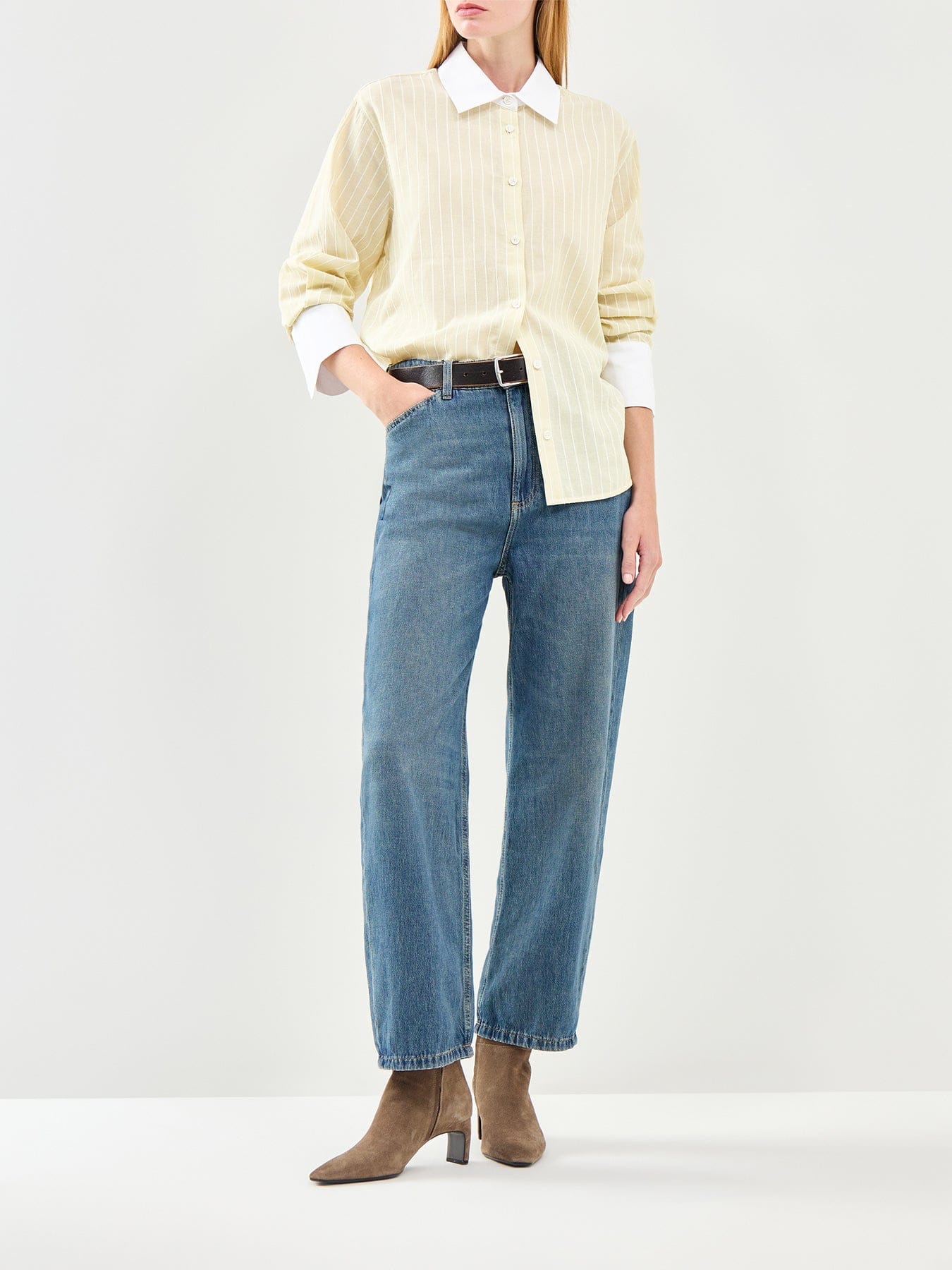 Barbour Avon Shirt Yellow