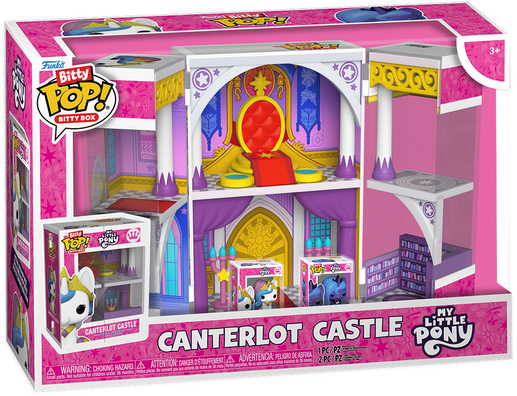 Funko My Little Pony - Canterlot Castle Bitty Pop! Playset