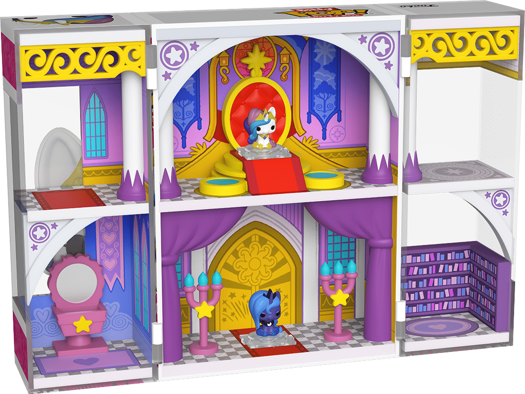 Funko My Little Pony - Canterlot Castle Bitty Pop! Playset