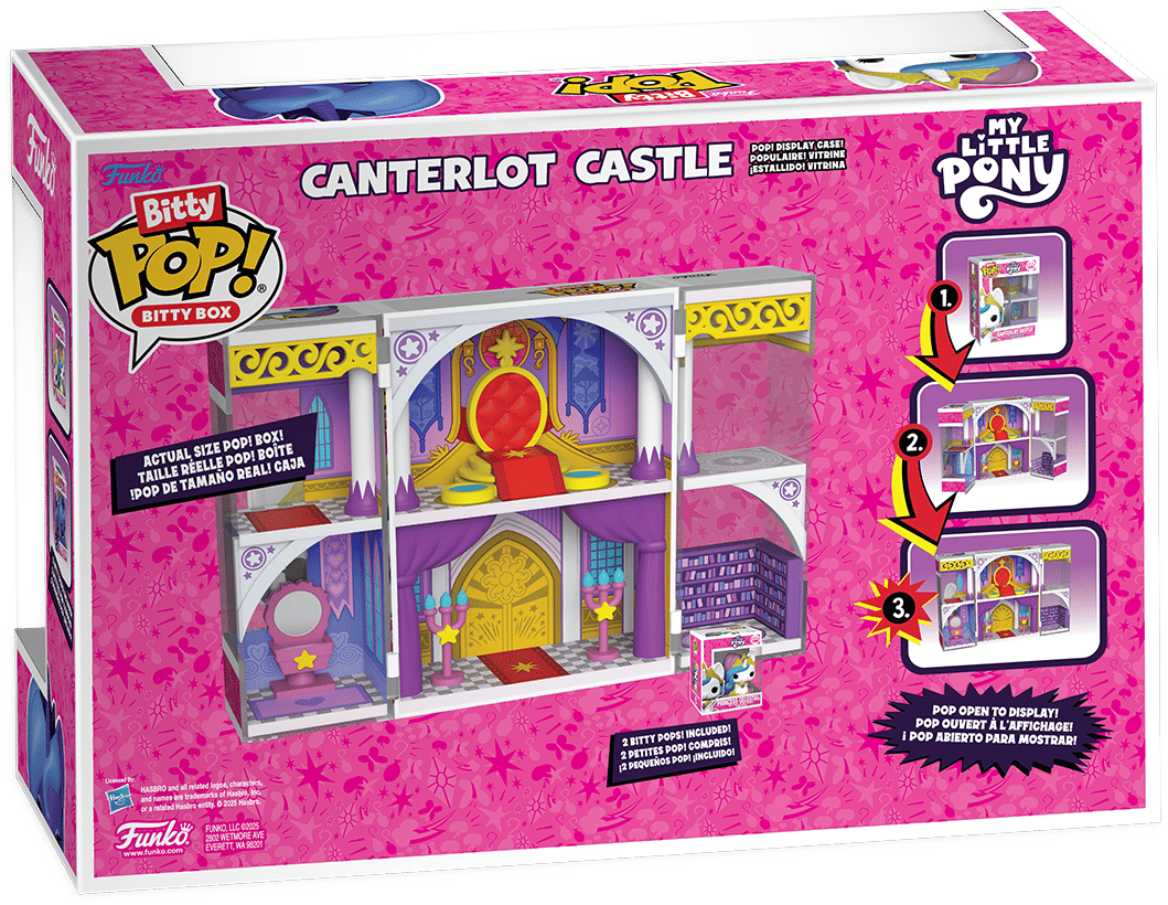 Funko My Little Pony - Canterlot Castle Bitty Pop! Playset