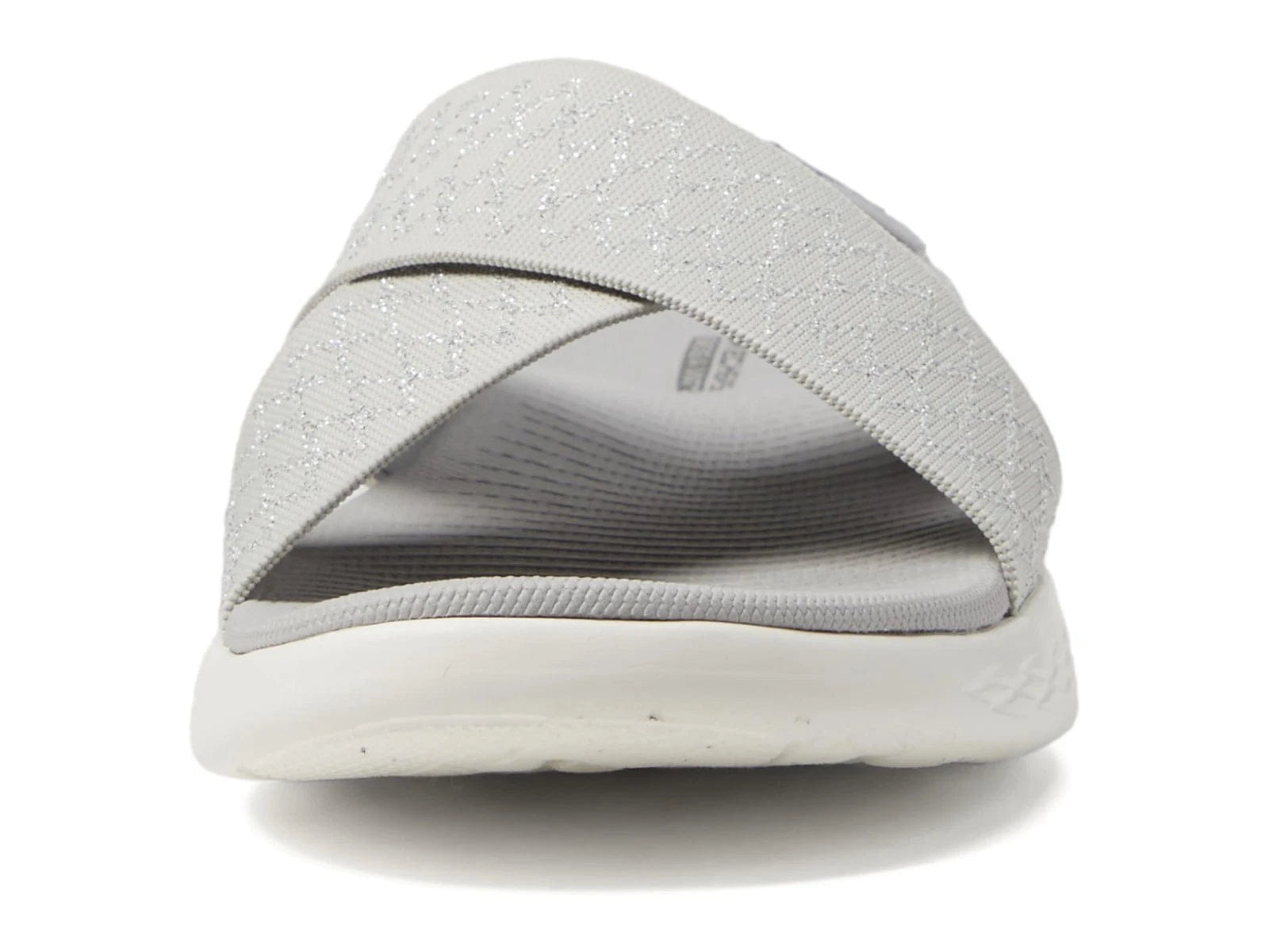 Skechers ON - THE - GO 600 Enchanted Sandals Women's Gray Slip On Slide HTAT1616