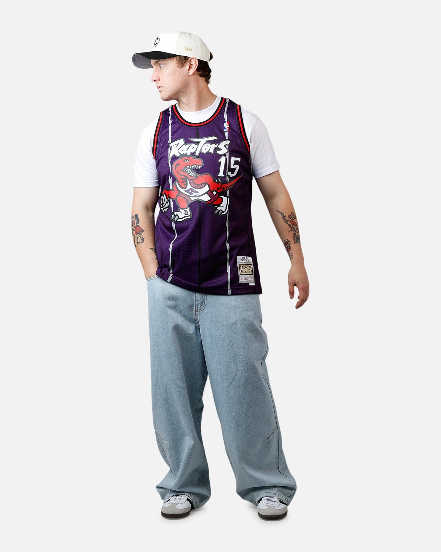Mitchell & NESS Toronto Raptors Vince Carter '98 - '99 #15 Swingman Jersey Purple