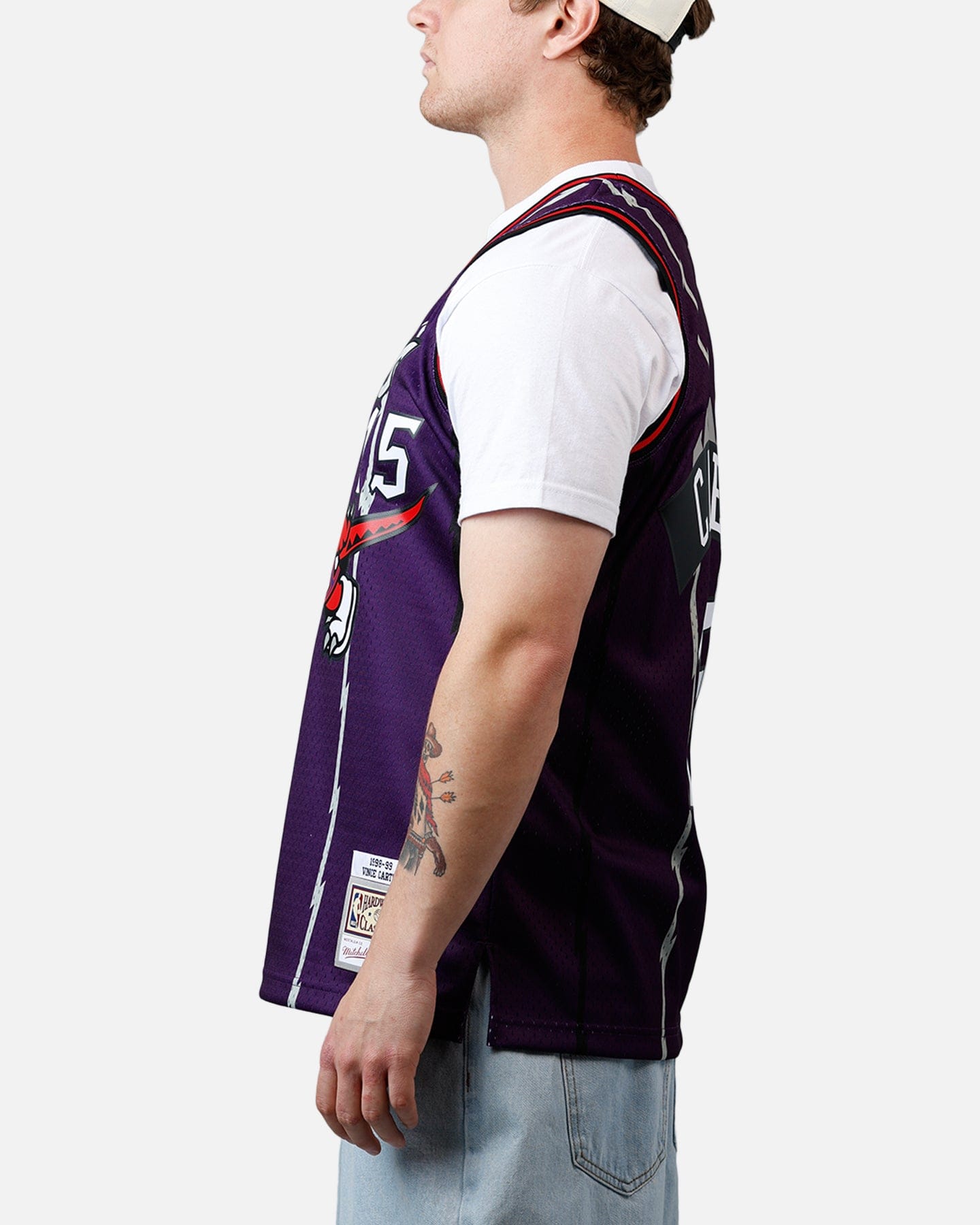 Mitchell & NESS Toronto Raptors Vince Carter '98 - '99 #15 Swingman Jersey Purple