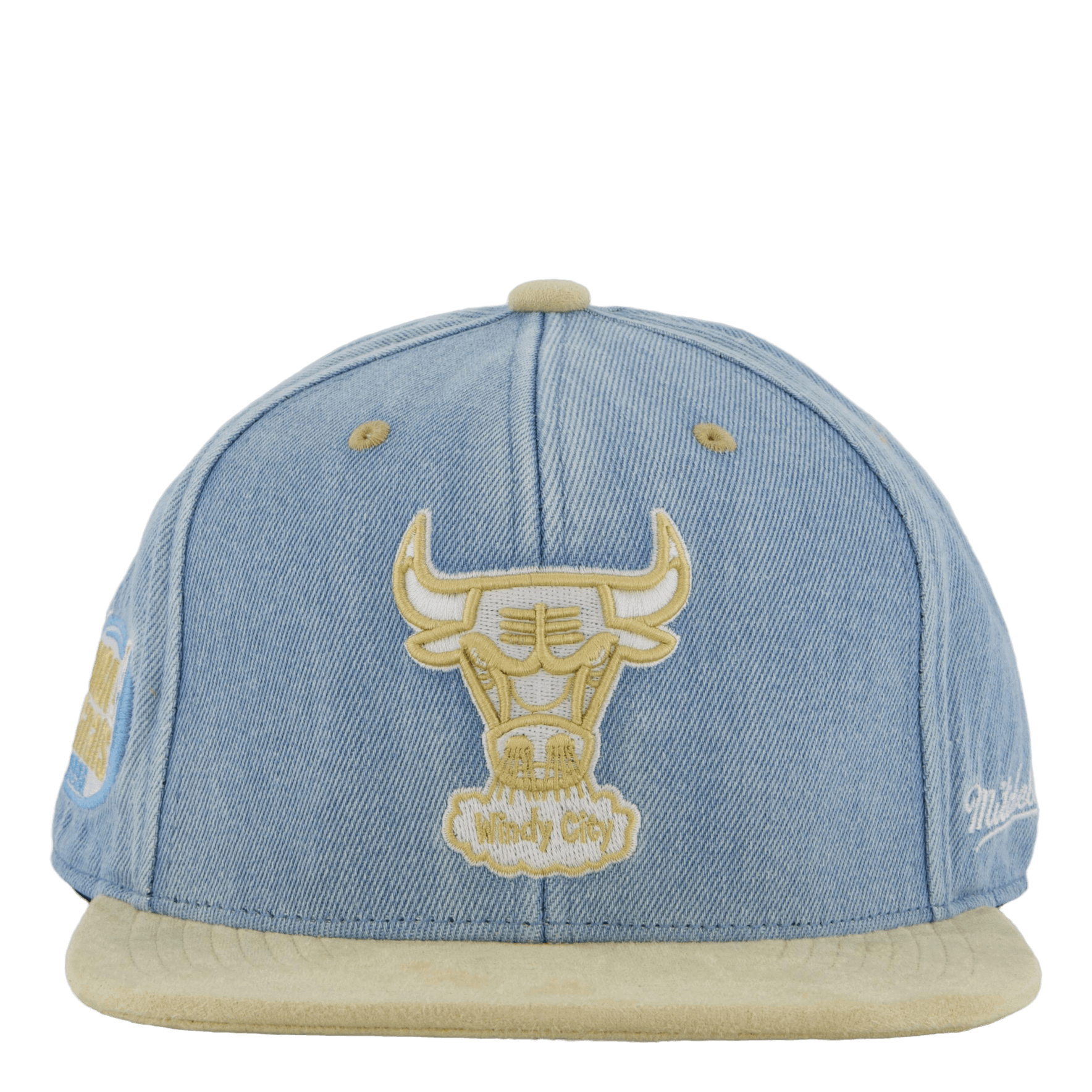 Mitchell & Ness Bulls Blue Jean Baby Fitted HWC