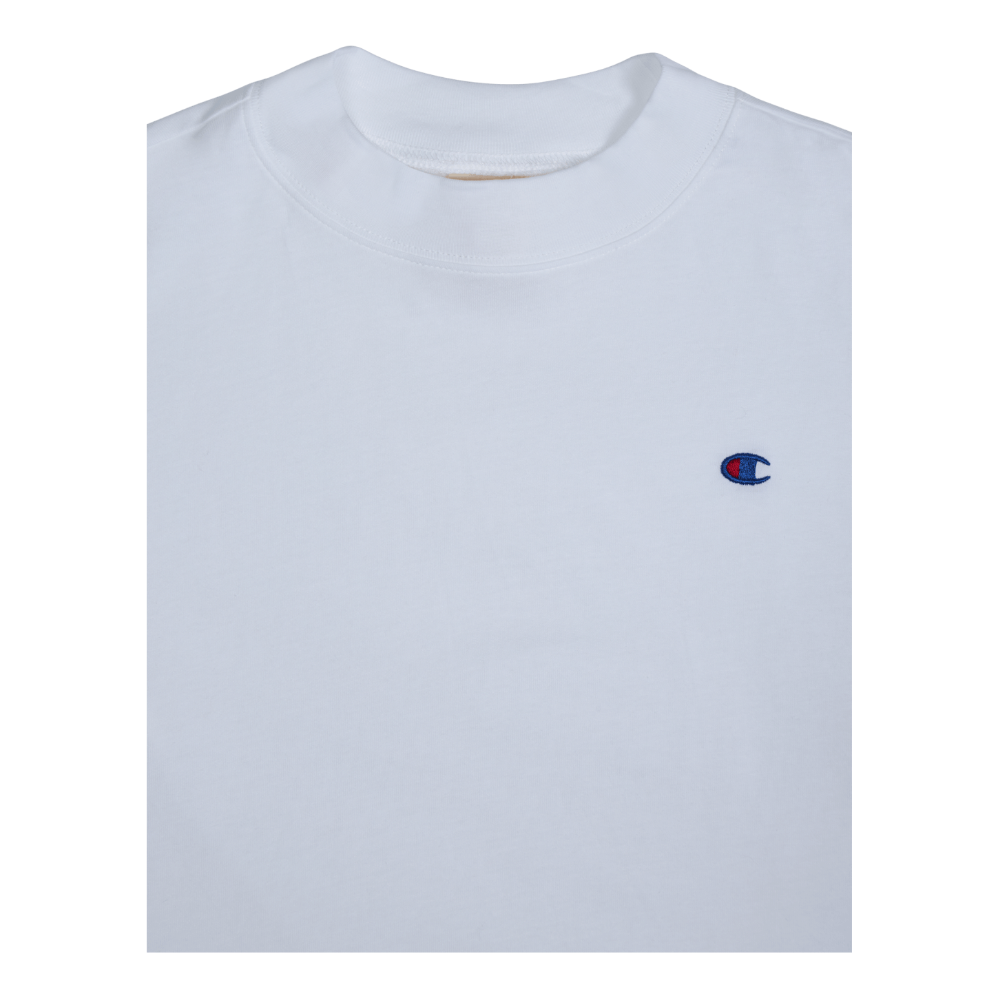 Champion Long Sleeve Crewneck T - shirt Wht