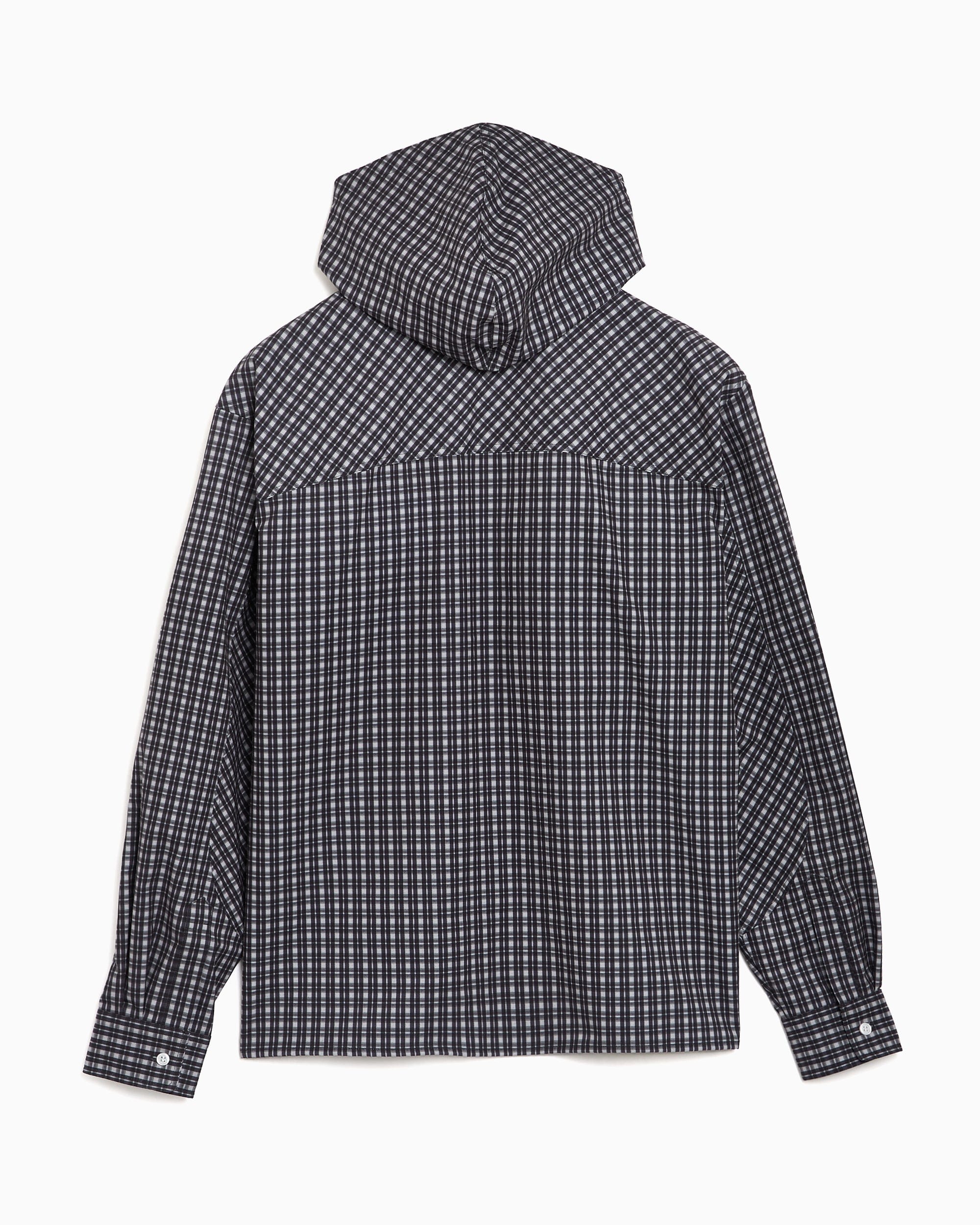 ROA Chaqueta ligera de cuadros Boxy ROA Aair FloWeave Printed Check para hombre