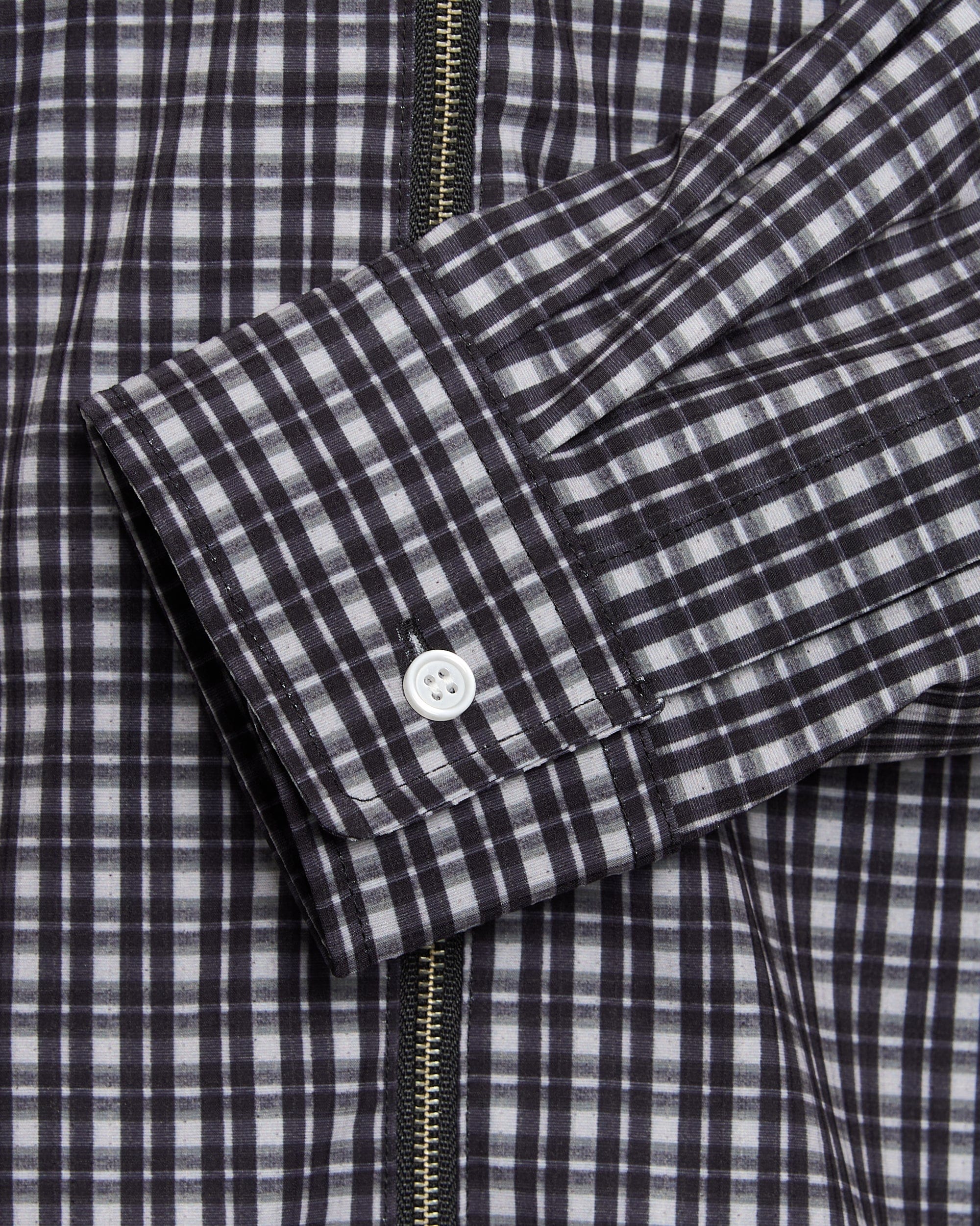 ROA Chaqueta ligera de cuadros Boxy ROA Aair FloWeave Printed Check para hombre