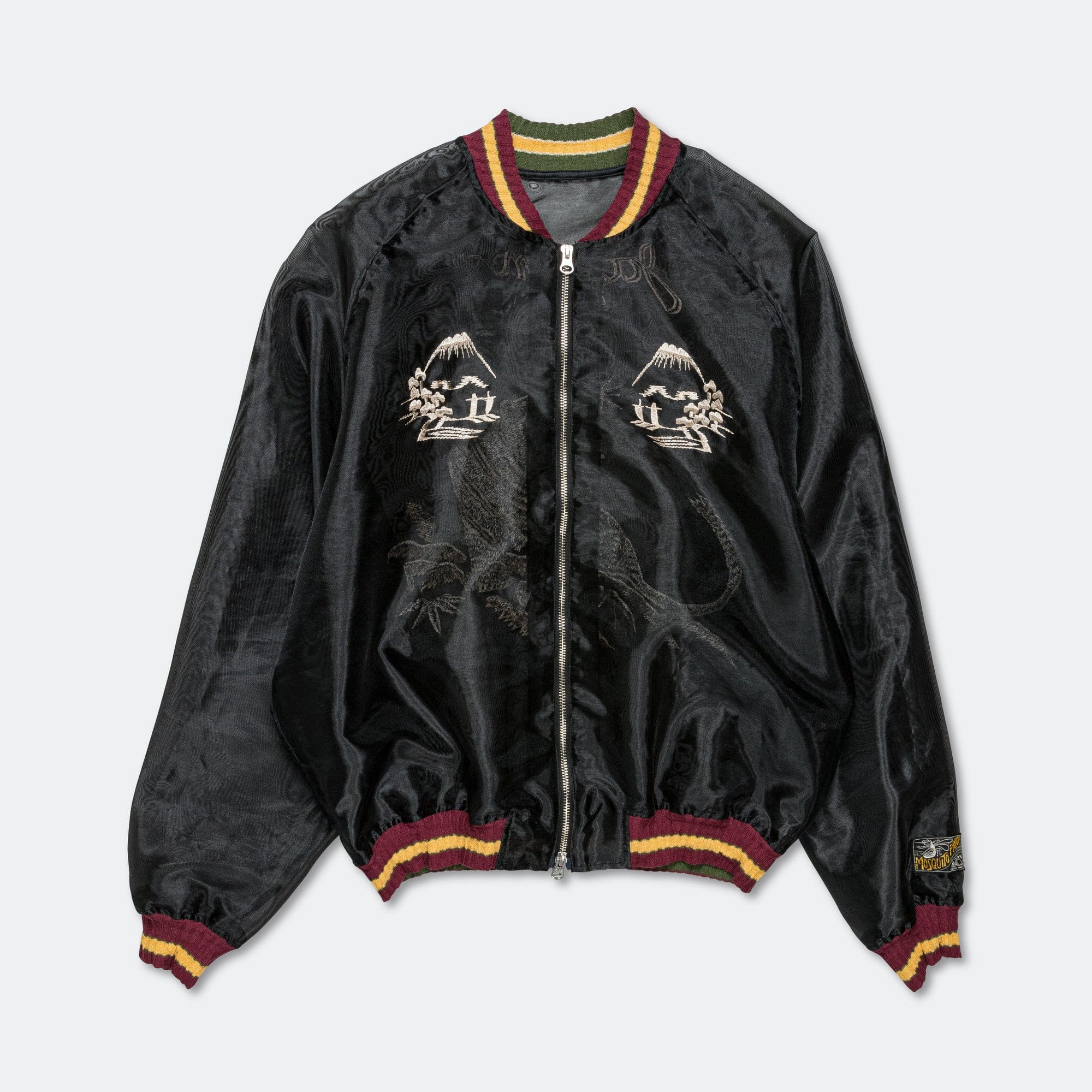 Kapital Sheer Pearl Mosquito Guard Souvenir JKT (TIGER) - Black