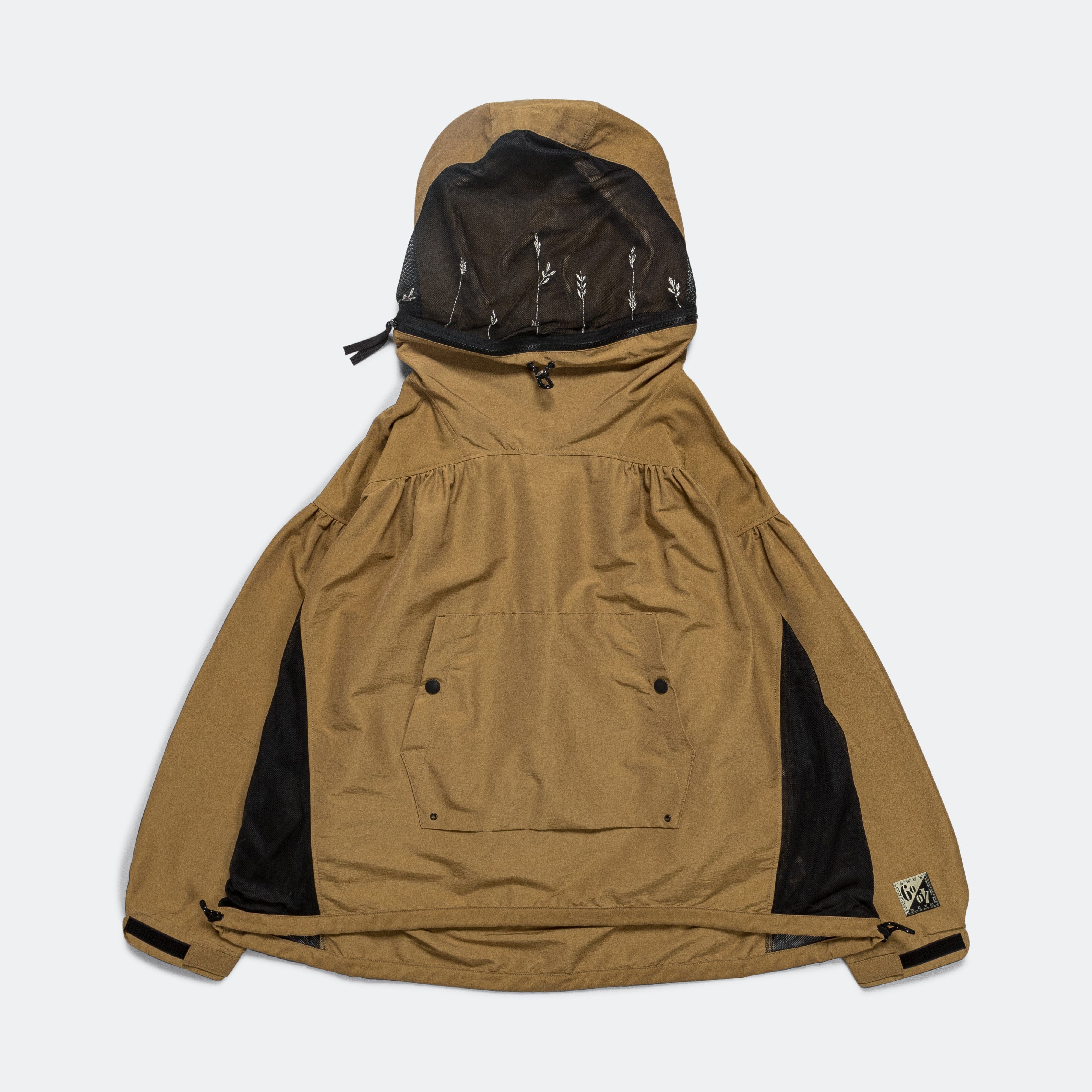 Kapital 60/40 Cloth BUG Anorak (2Tones) - Gold/Beige