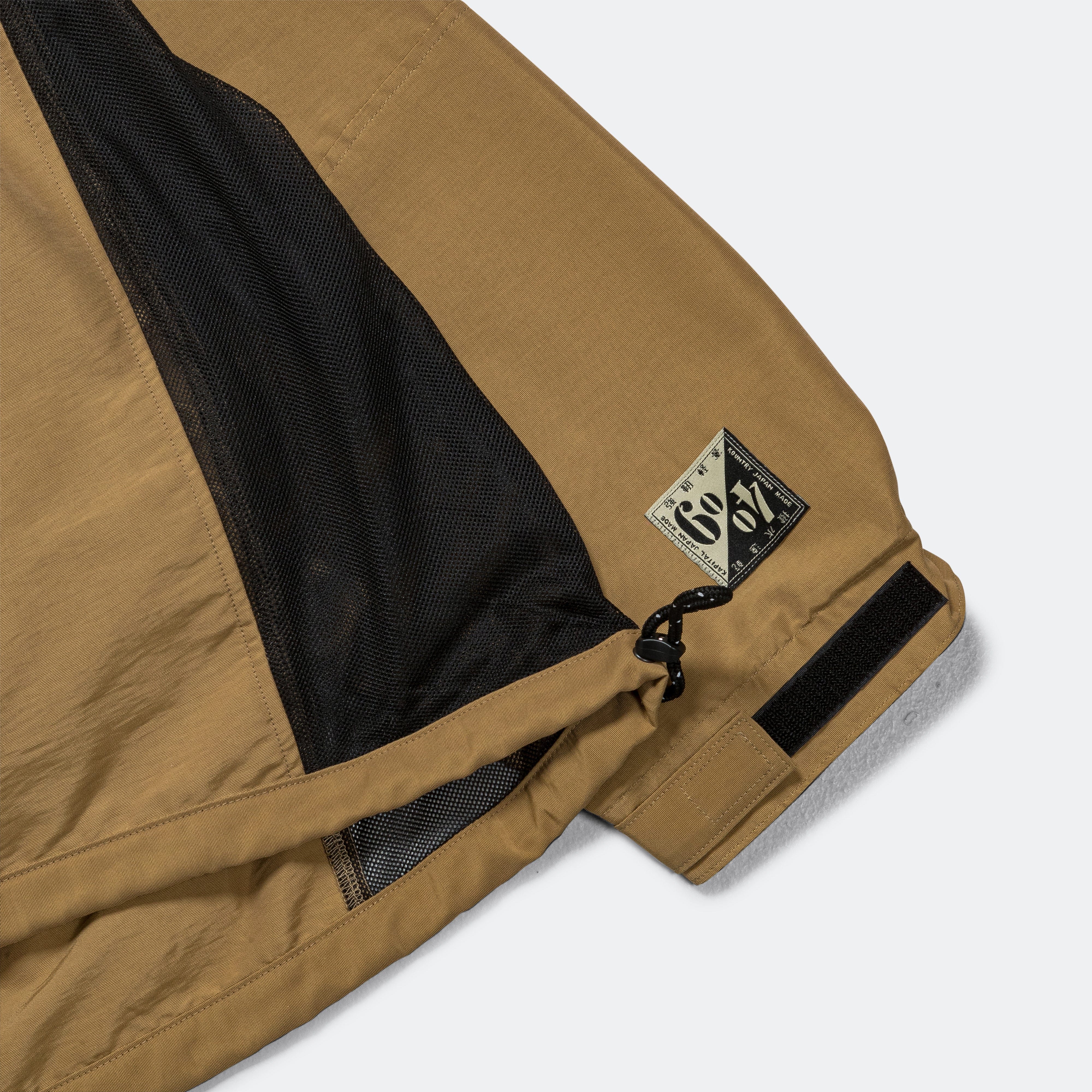 Kapital 60/40 Cloth BUG Anorak (2Tones) - Gold/Beige