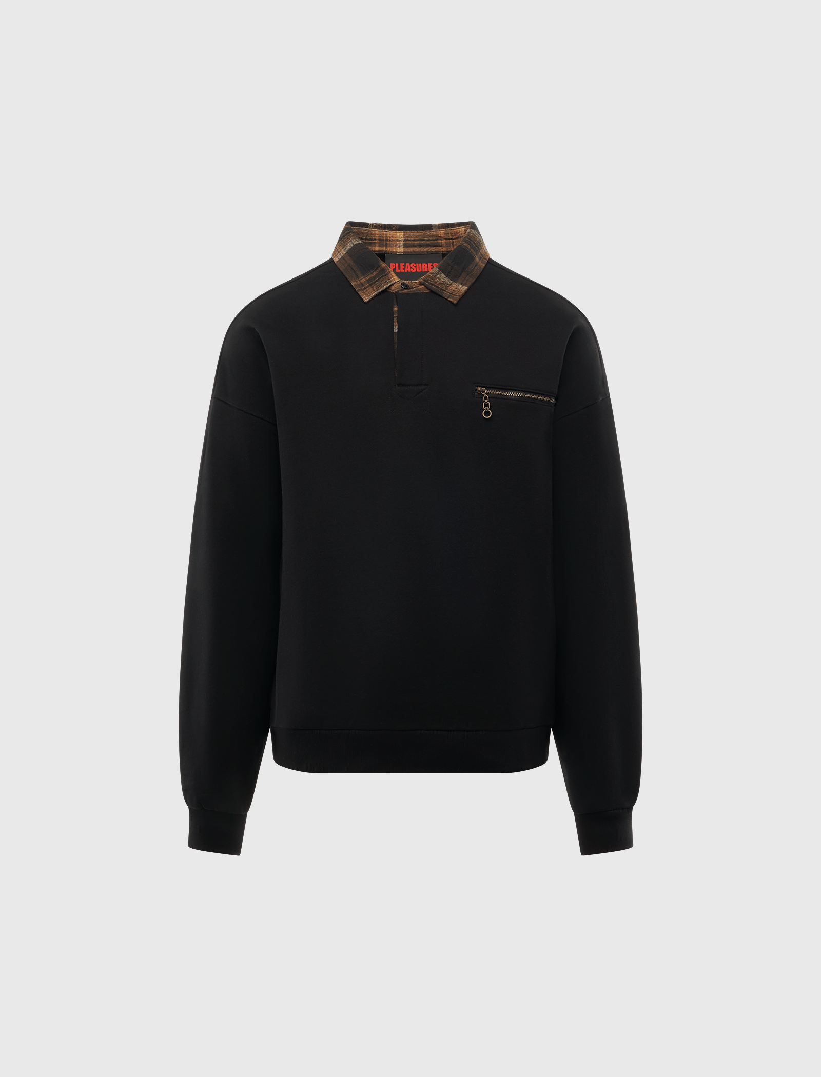 Pleasures TOWN POLO SWEATSHIRT