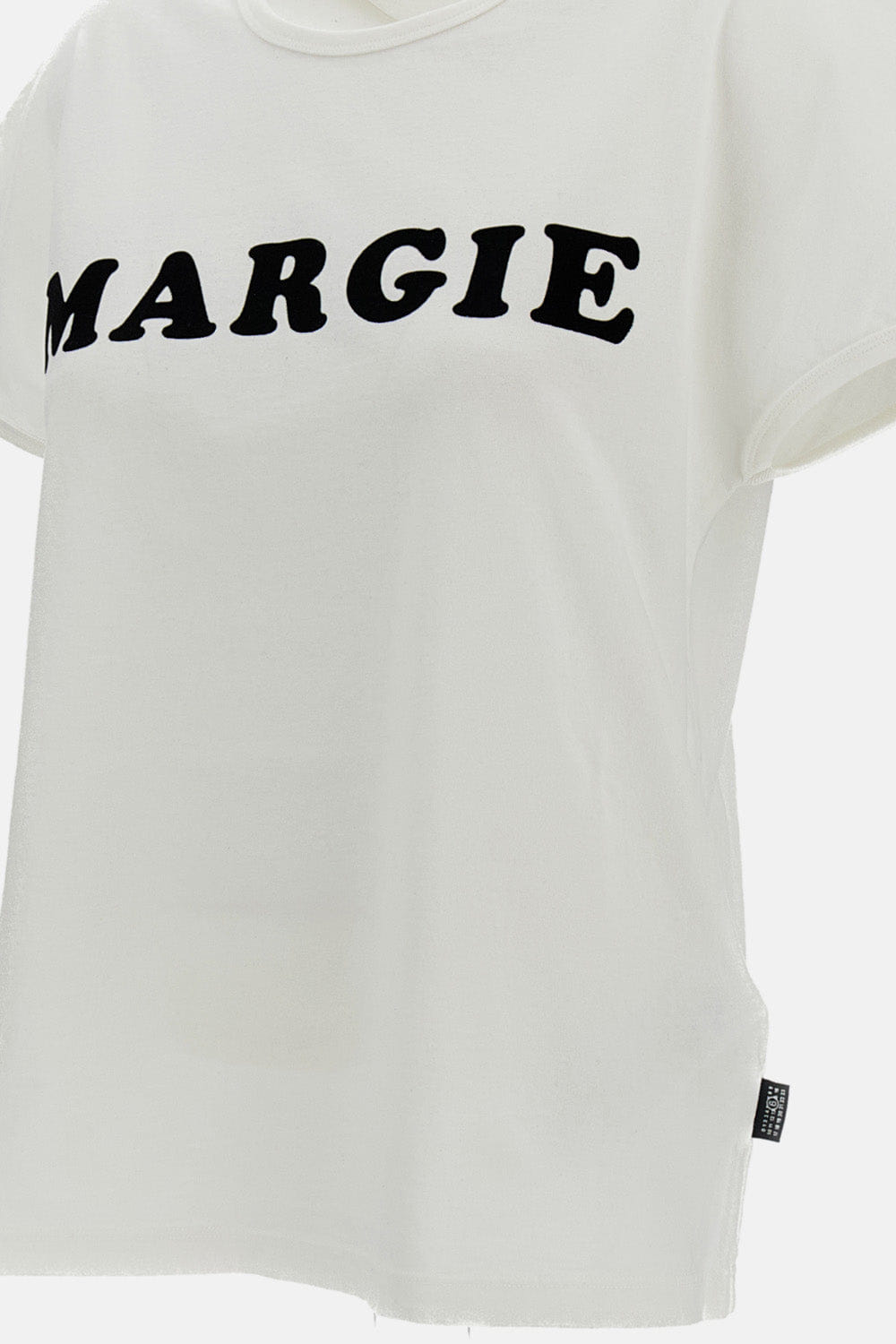 MM6 Maison Margiela MAGLIETTA A MANICHE CORTE