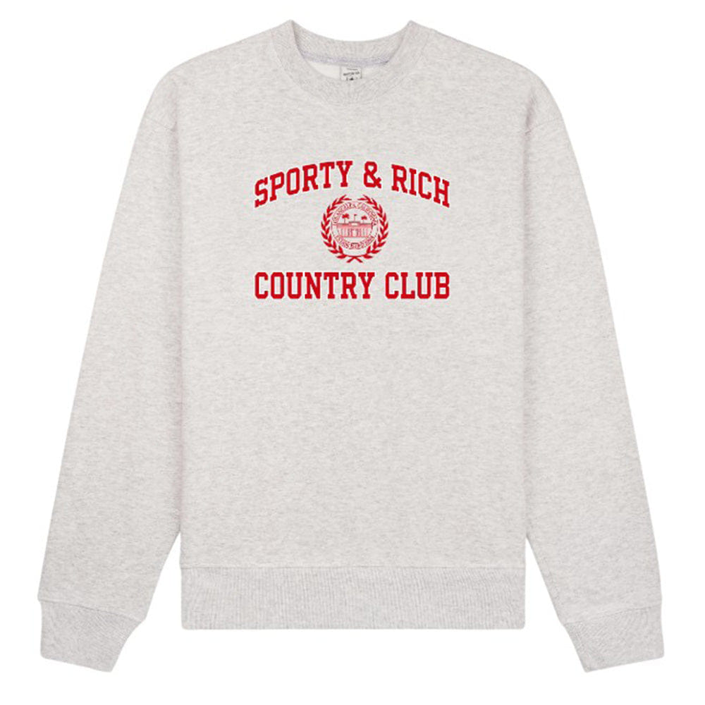 Sporty & RICH Varsity Crest Crewneck