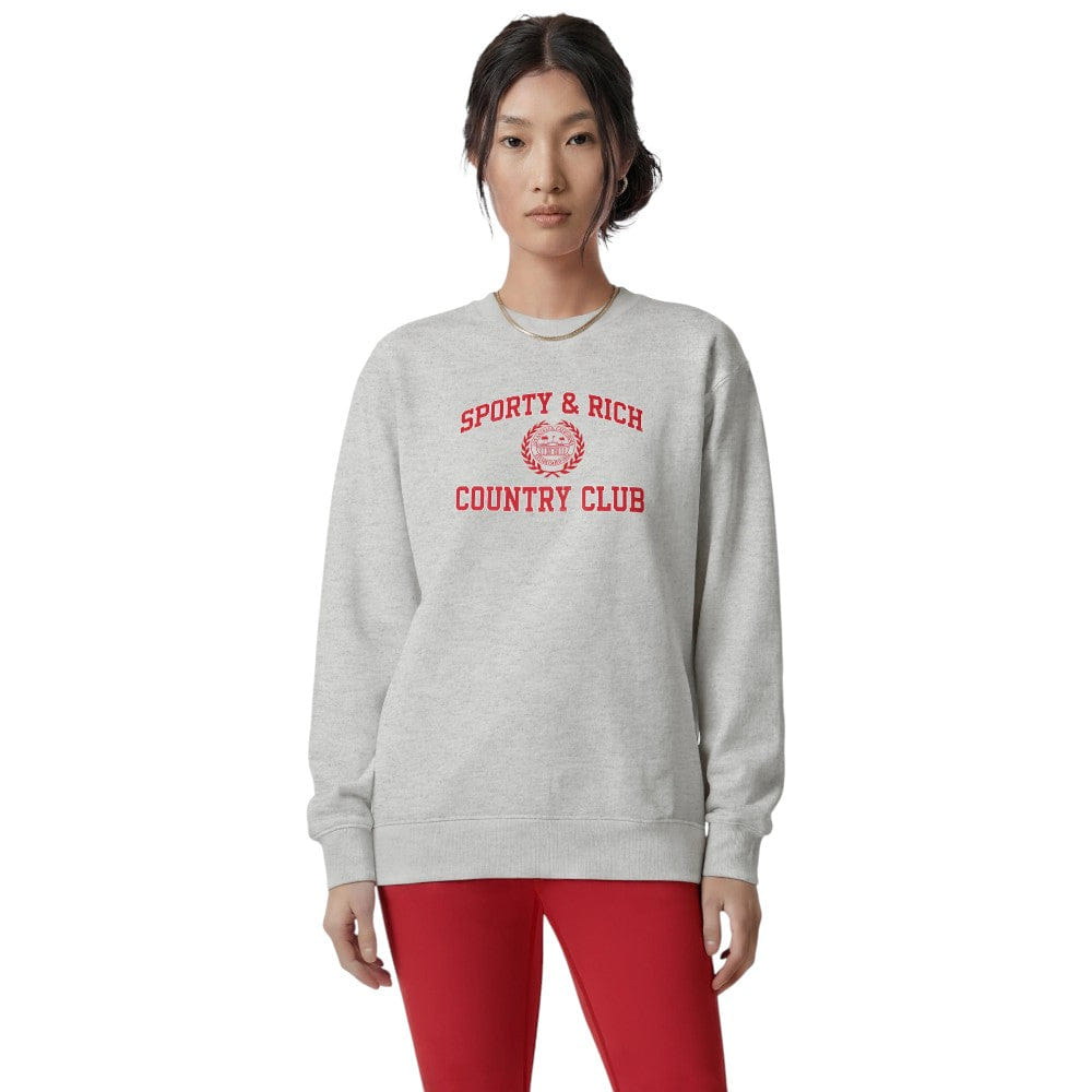 Sporty & RICH Varsity Crest Crewneck