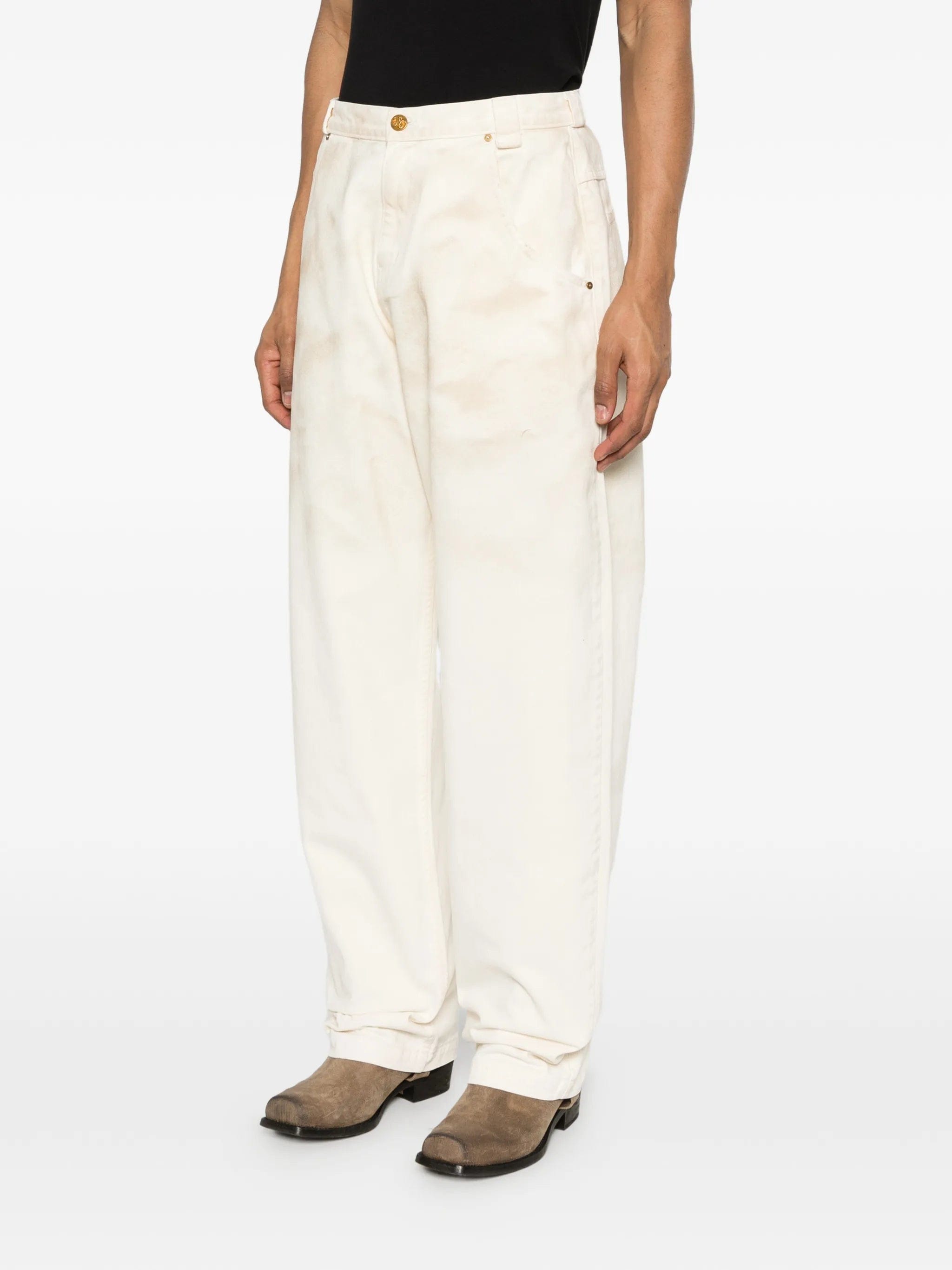 Willy Chavarria button - fastening jeans