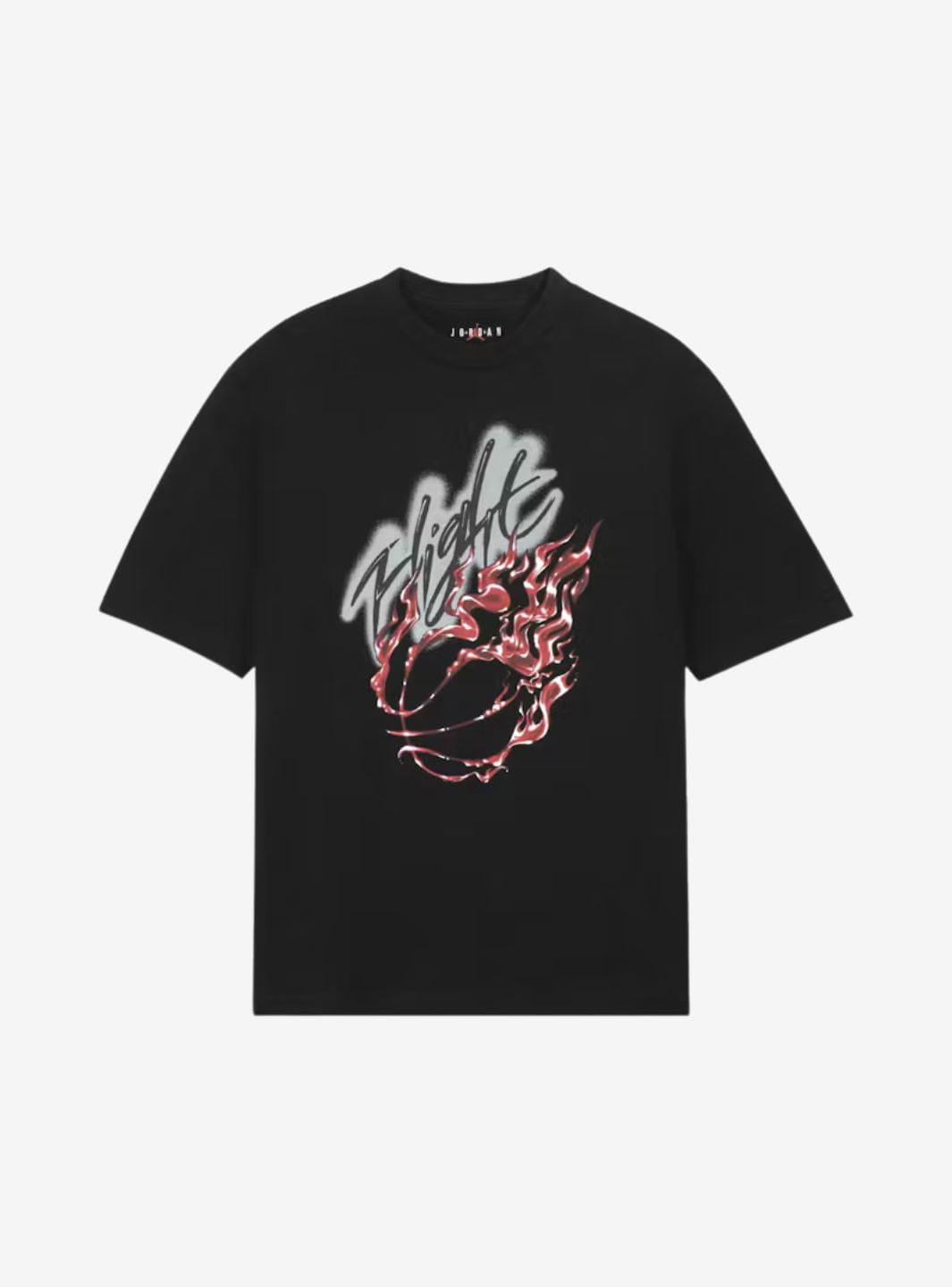 Cactus Jack Travis Scott x Jordan Flight Graphic T - Shirt Black