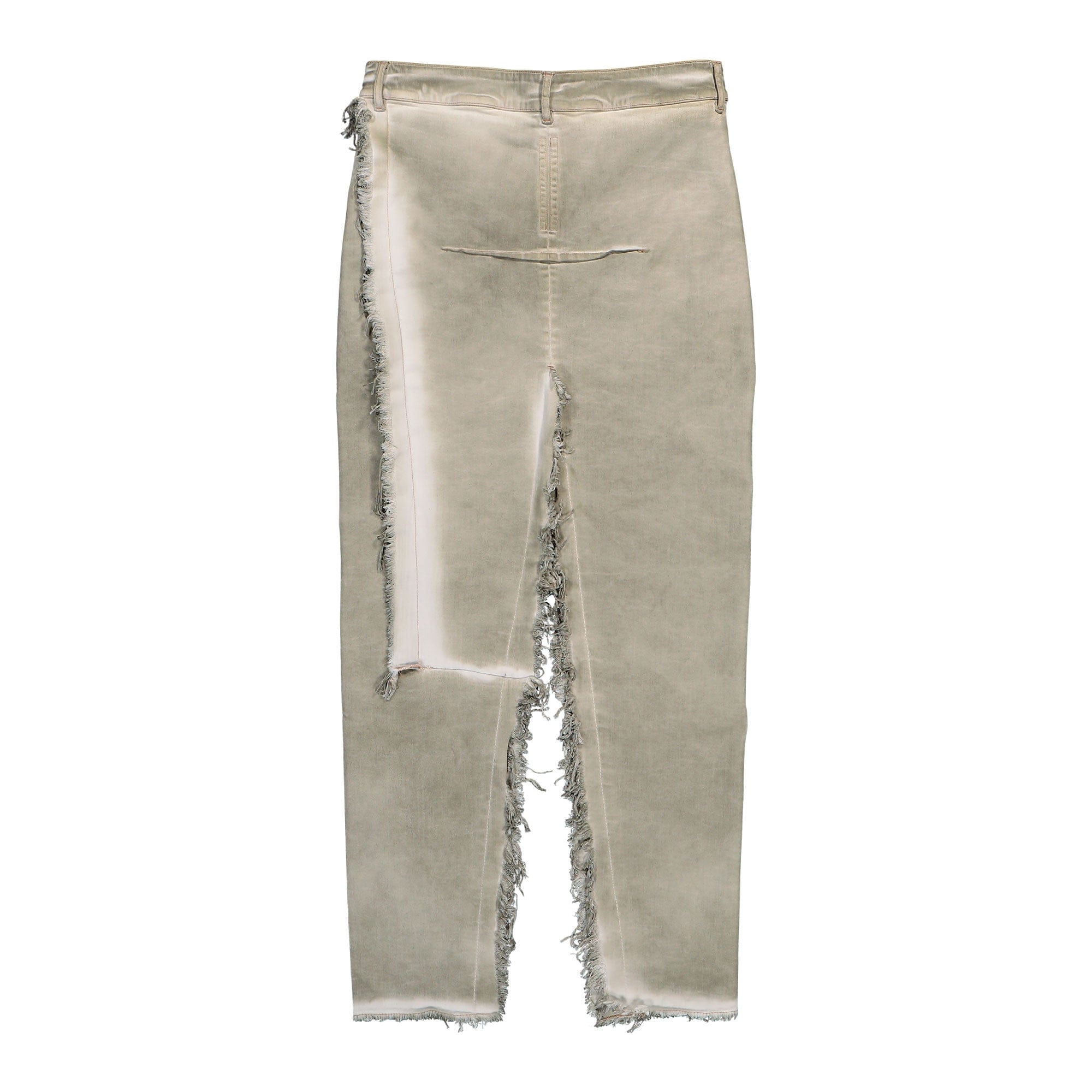 Rick Owens DRKSHDW Denim Sliced Skirt