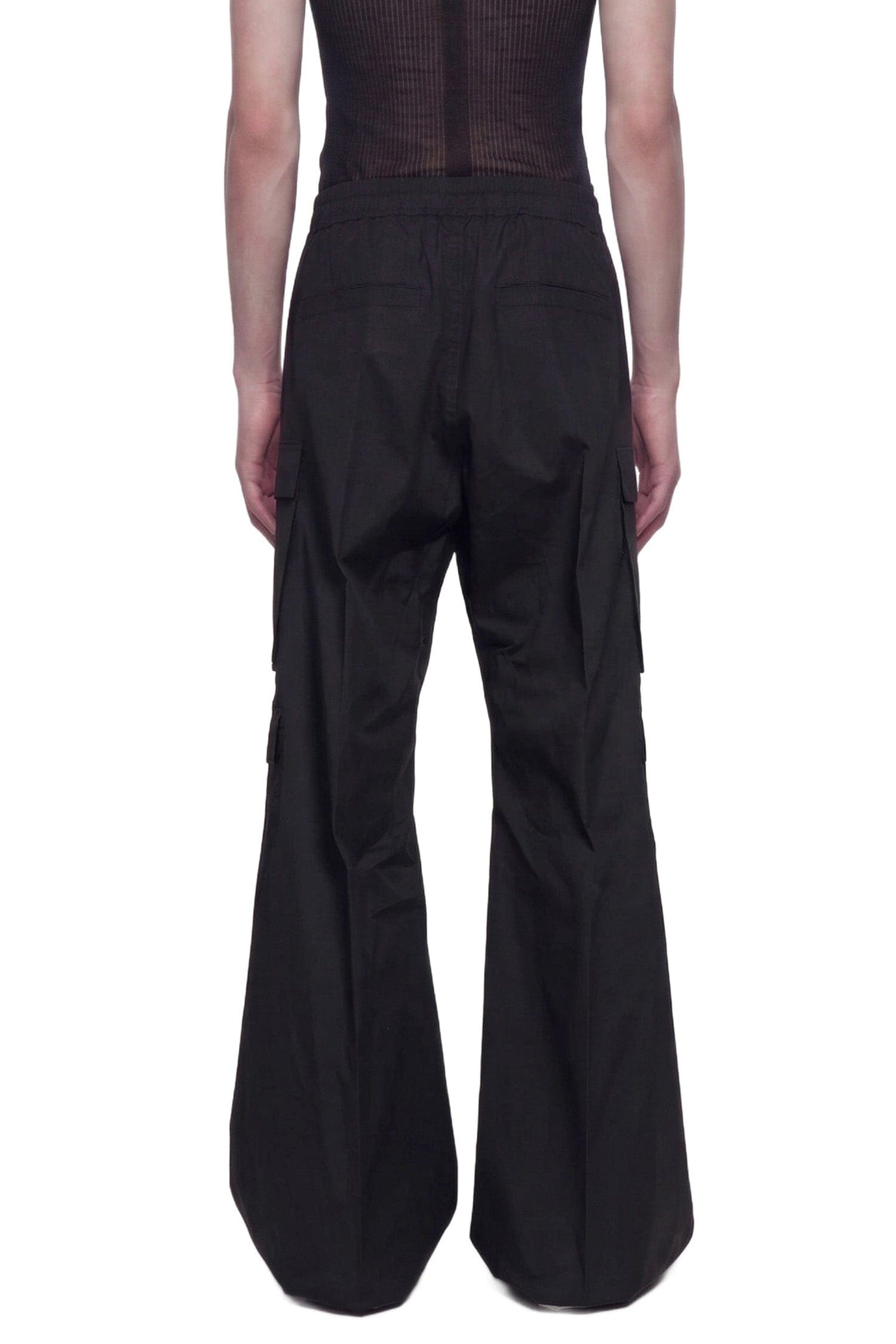 RICK OWENS Temple Cargobelas in Silk Taffeta