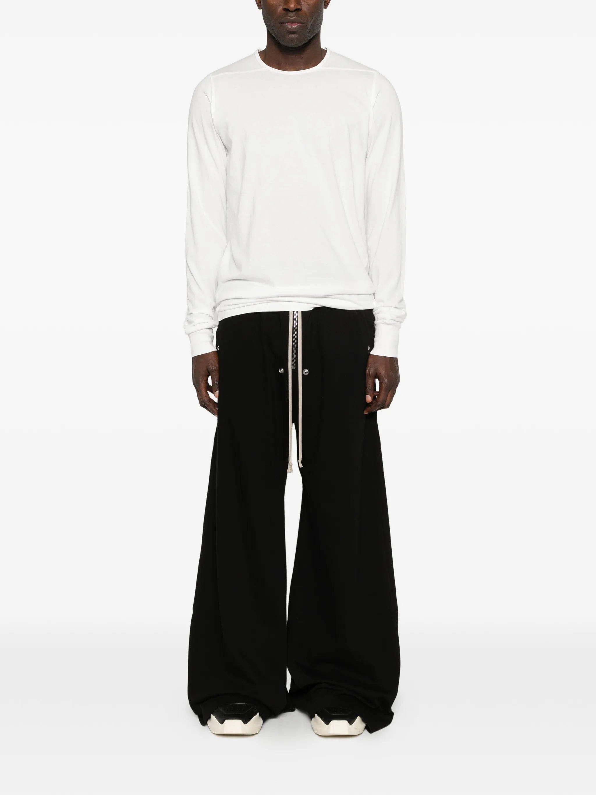 Rick Owens Drkshdw drawstring wide leg trousers