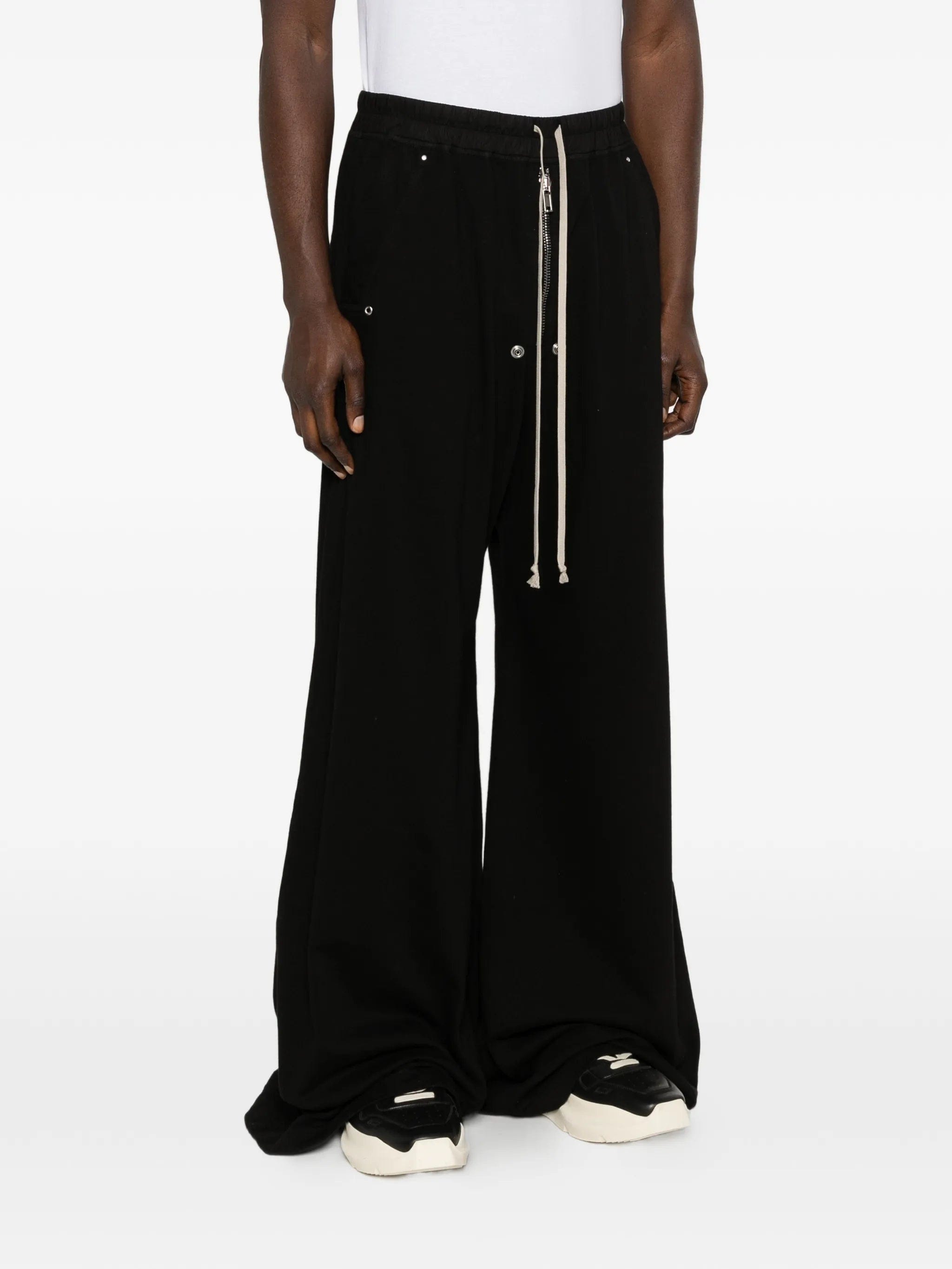 Rick Owens Drkshdw drawstring wide leg trousers