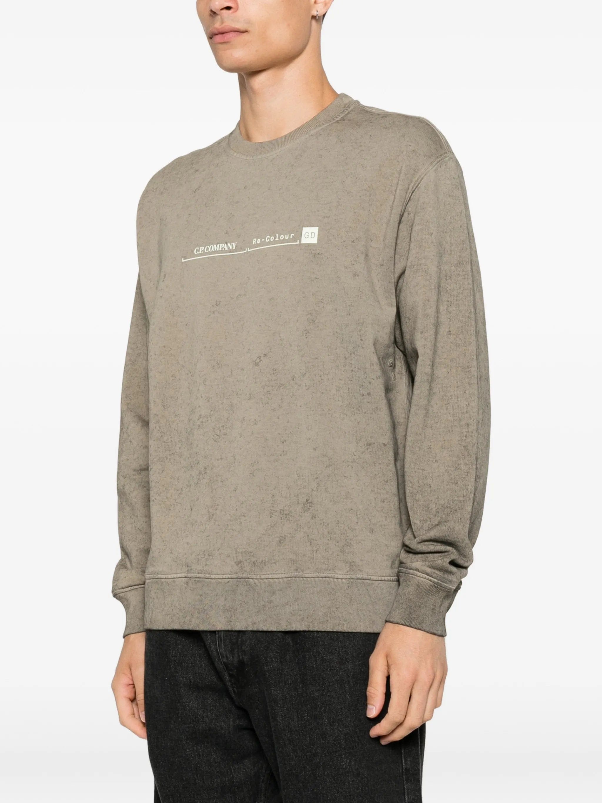 C.P. Company logo - print sweatshirt