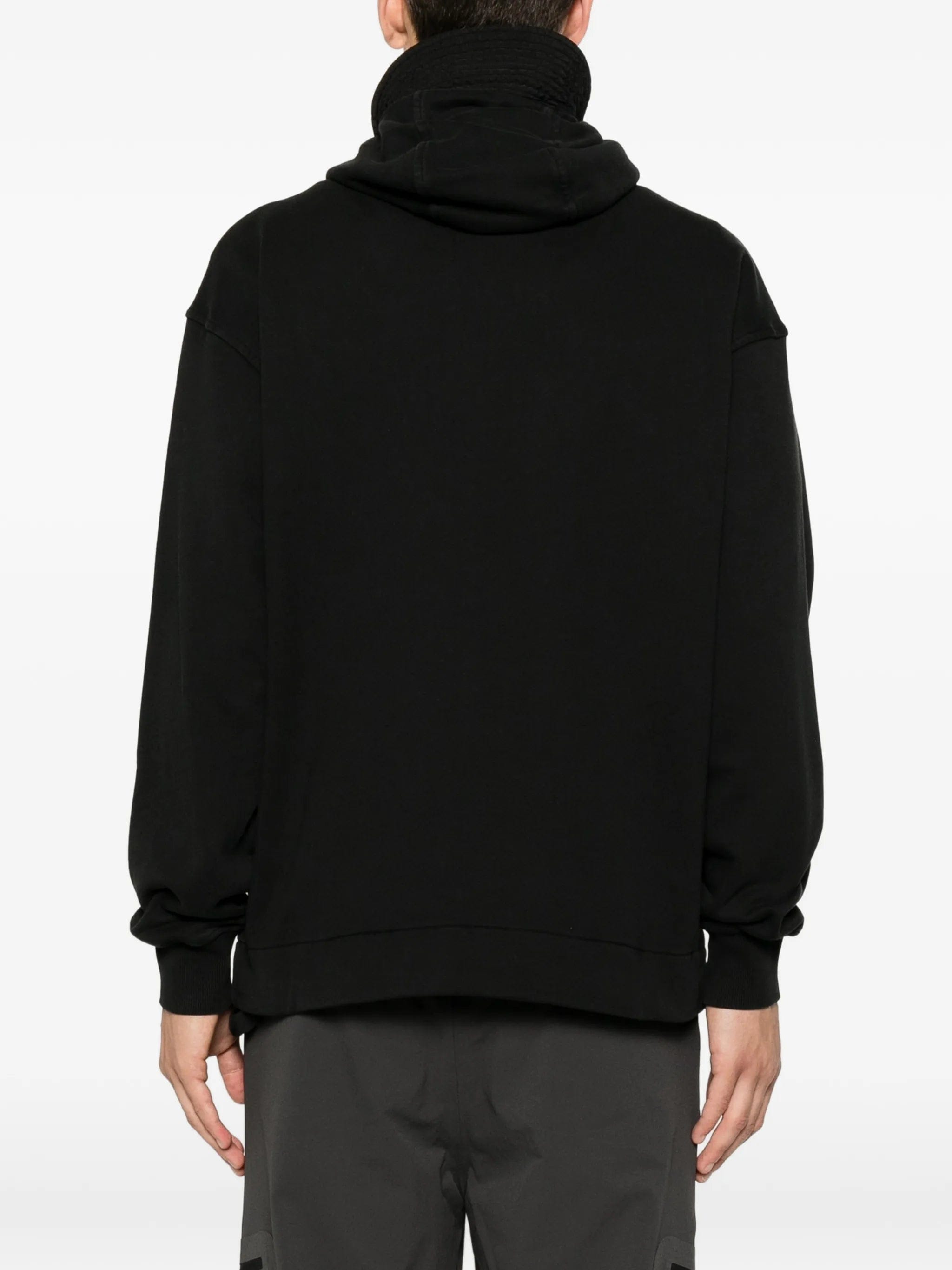 C.P. Company goggle - detail zip - up sweatshirt