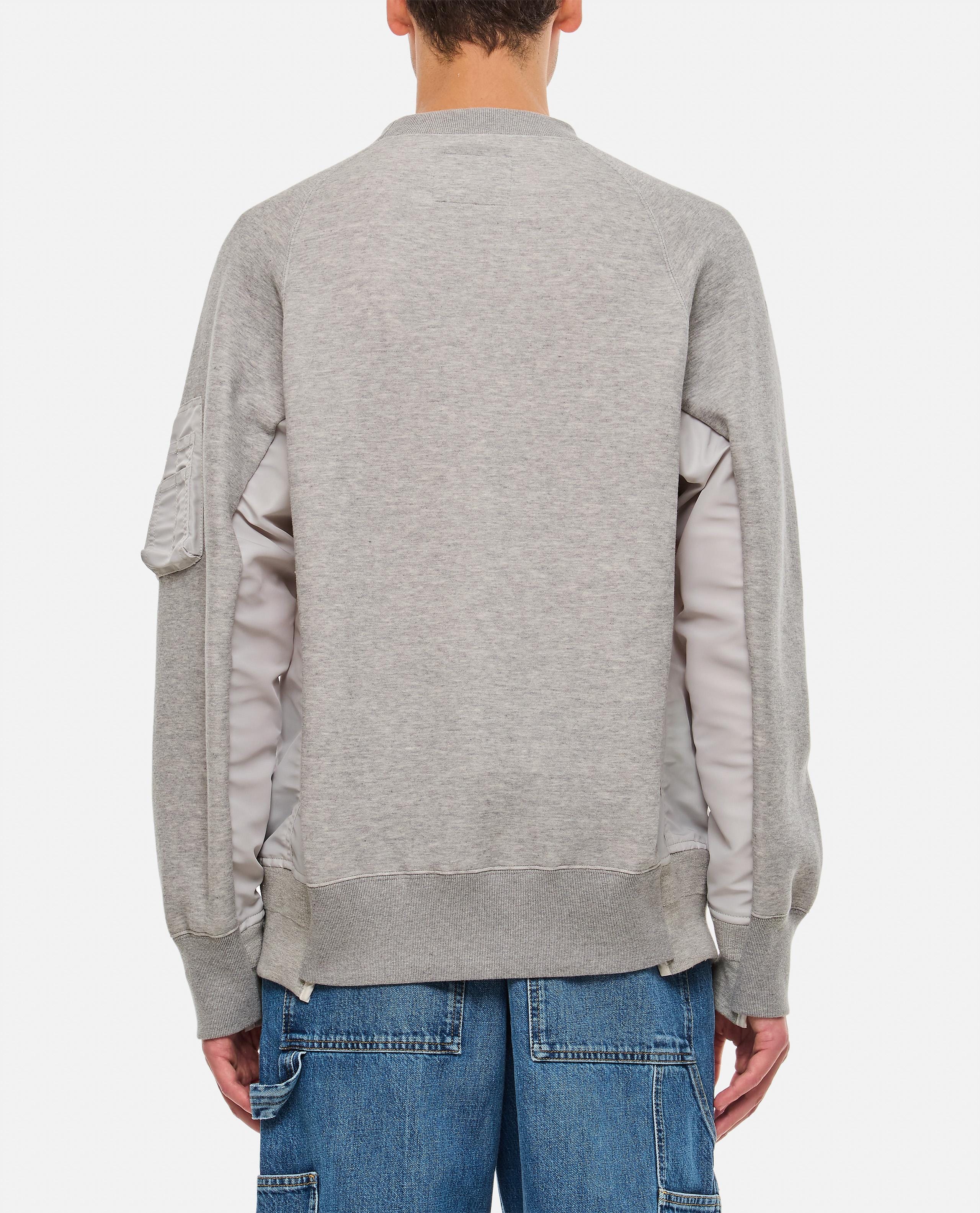 Sacai FELPA IN COTONE E NYLON