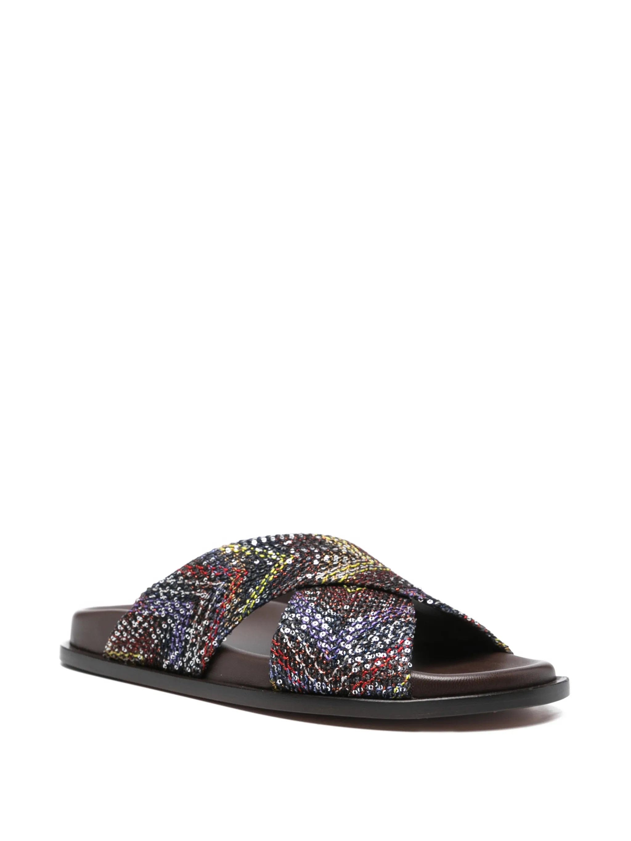 Missoni criss - cross - strap sandals
