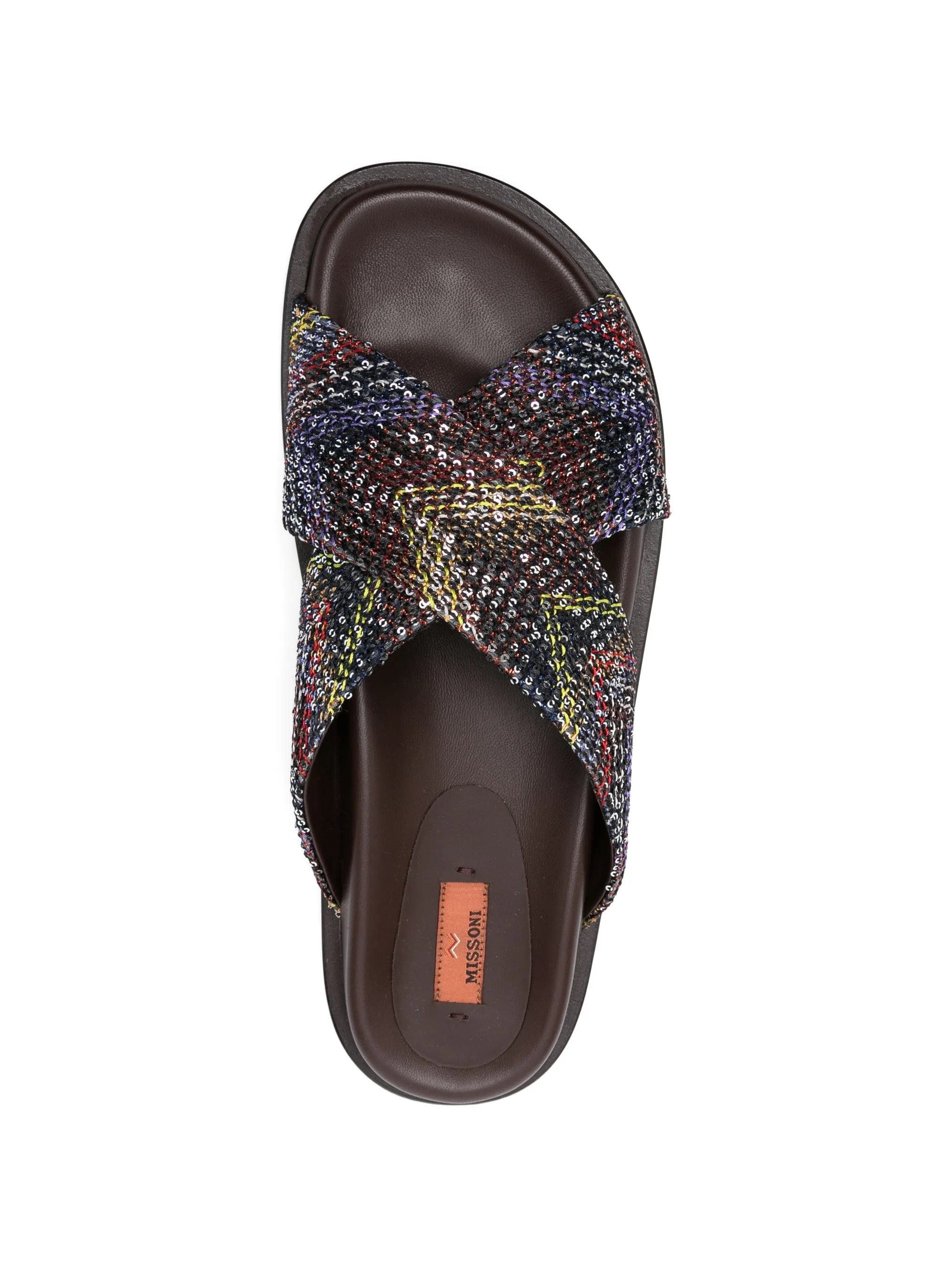 Missoni criss - cross - strap sandals
