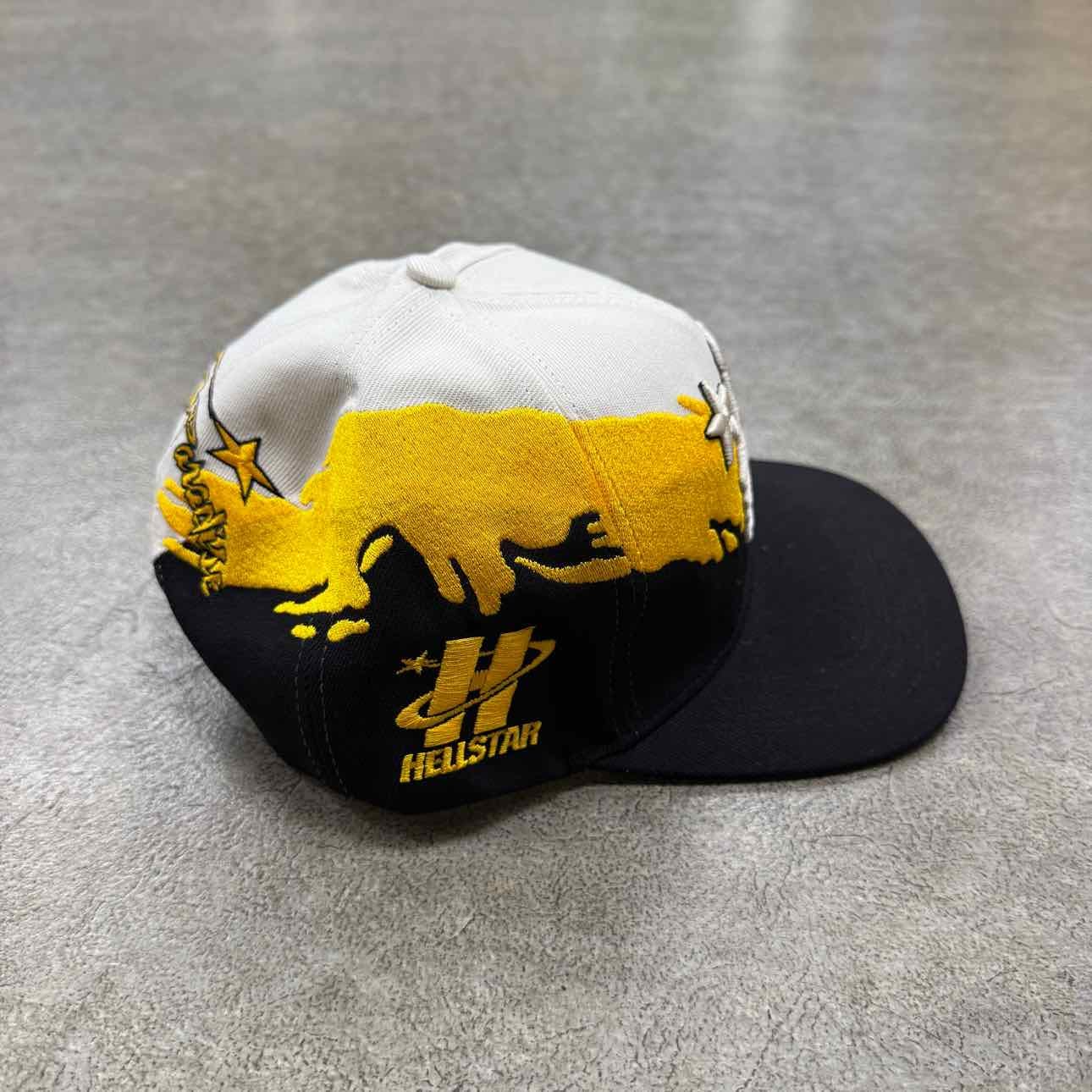 Hellstar Snapback SHARK TEETH New Black / Yellow Size OS