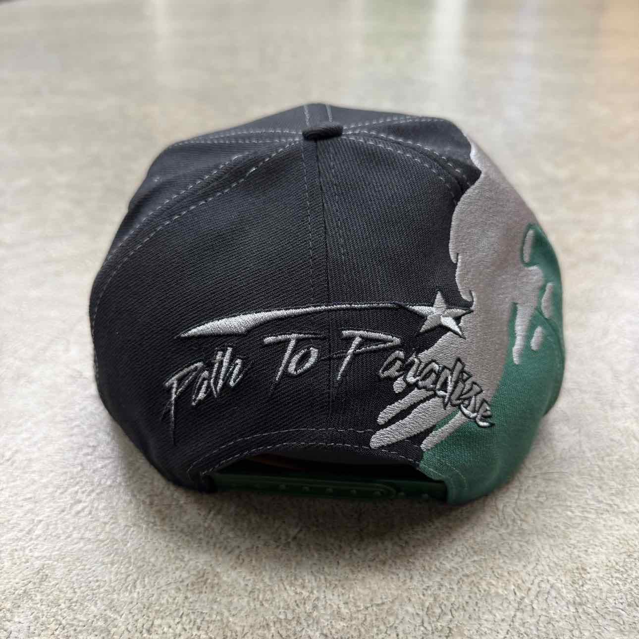 Hellstar Snapback SHARK TEETH New Green Grey Size OS