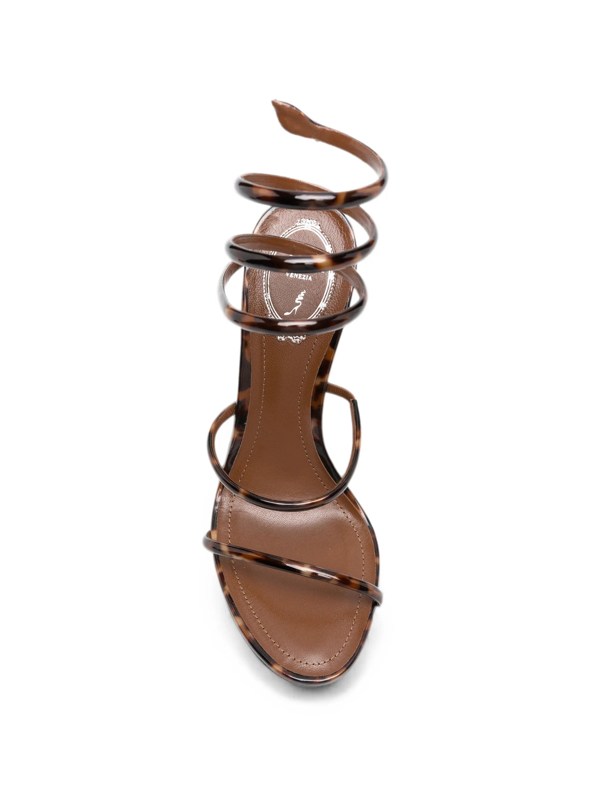 René Caovilla Cleo tortoiseshell - effect sandals