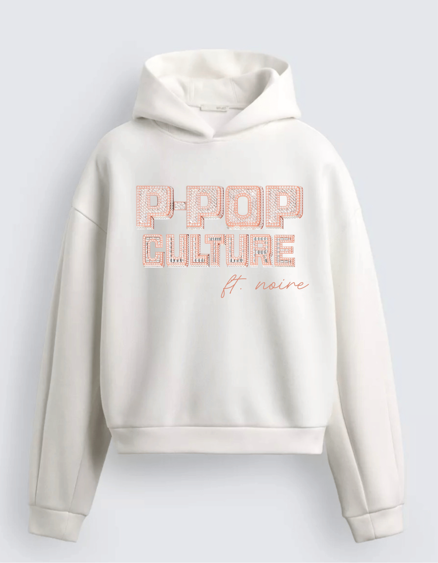 Noire STONED P - POP CULTURE HEAVYWEIGHT HOODIE