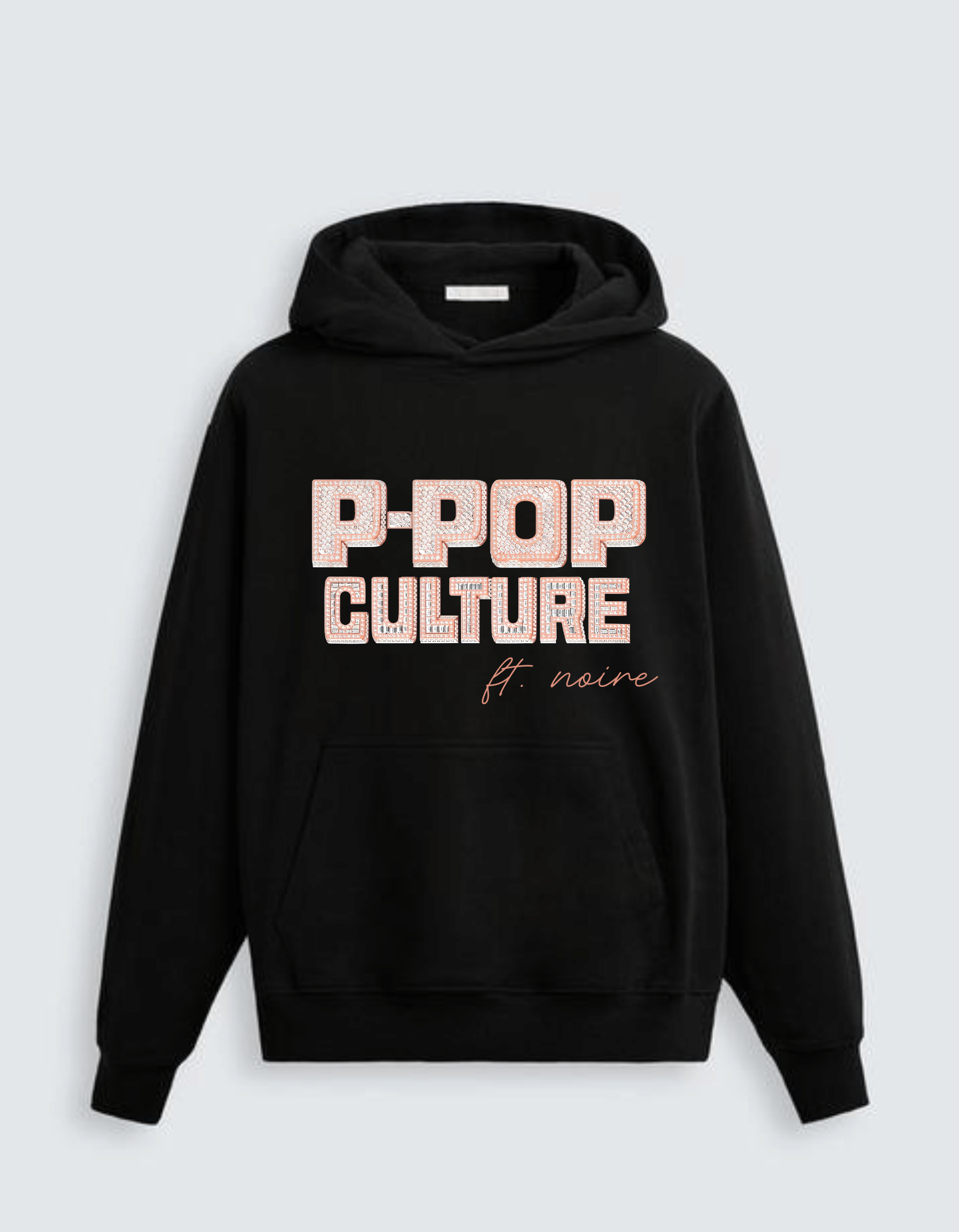 Noire STONED P - POP CULTURE HEAVYWEIGHT HOODIE