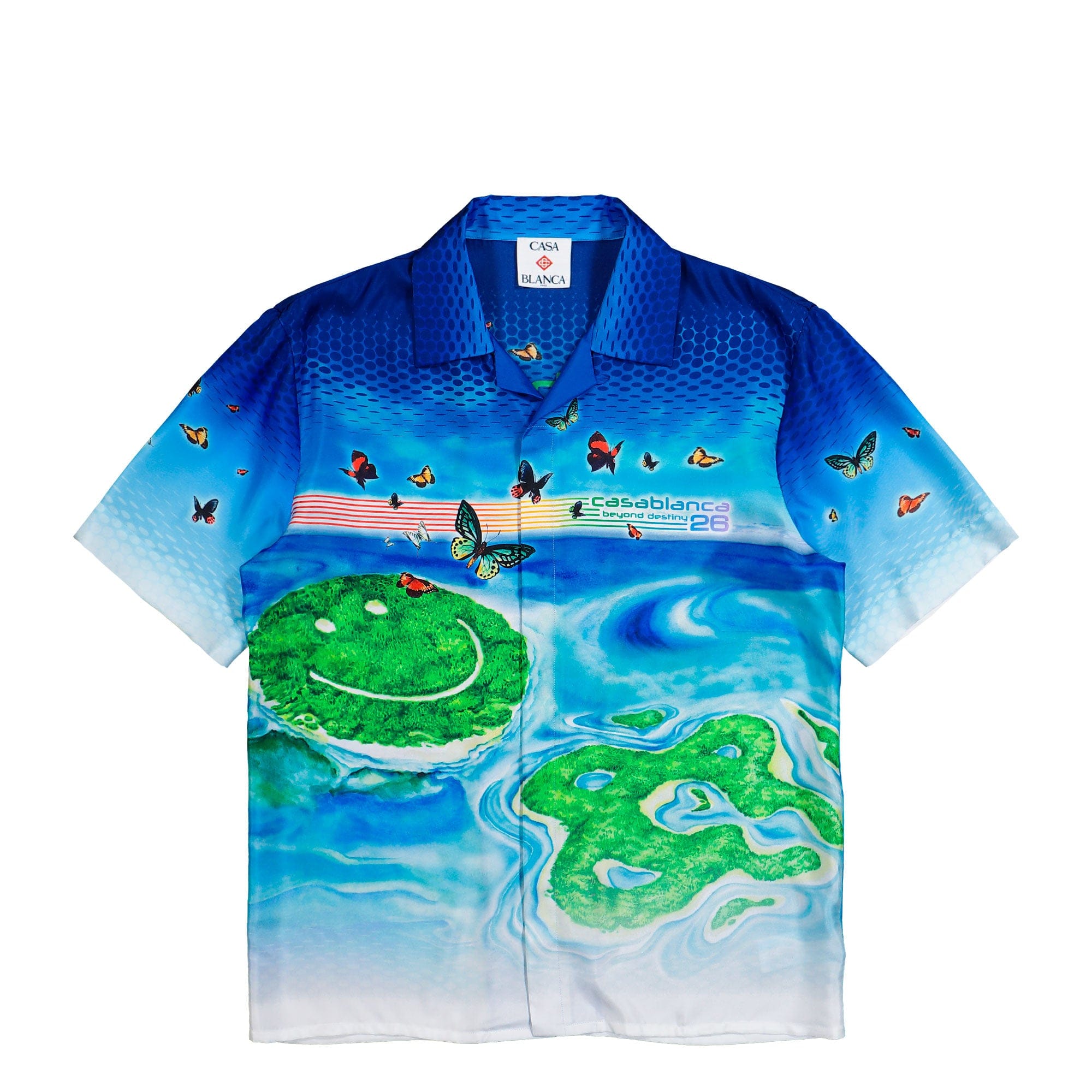 Casablanca Beyond Destiny Cuban Collar SS Shirt