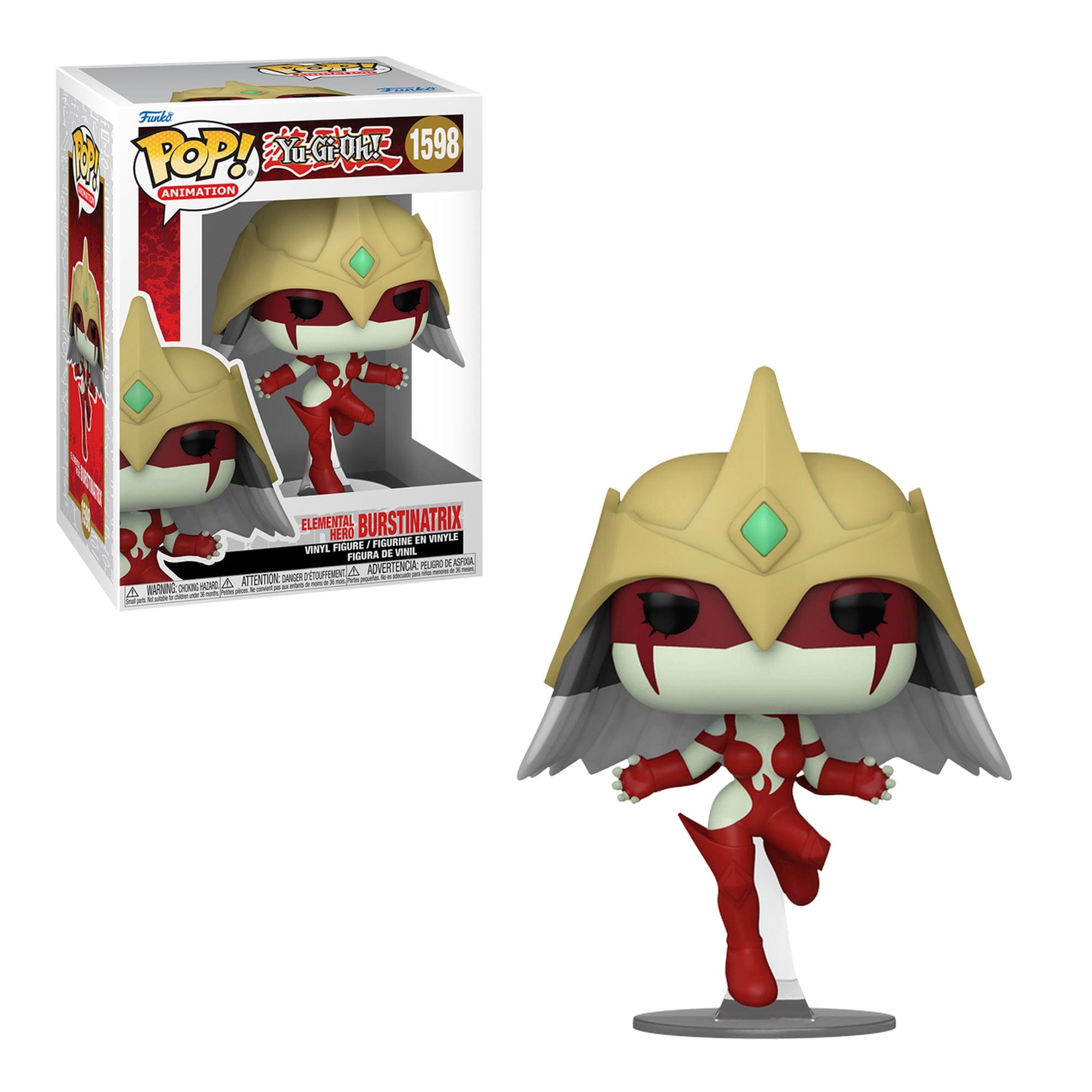 Funko Pop! Animation: Yu - Gi - Oh - Elemental Hero Burstinatrix #1598