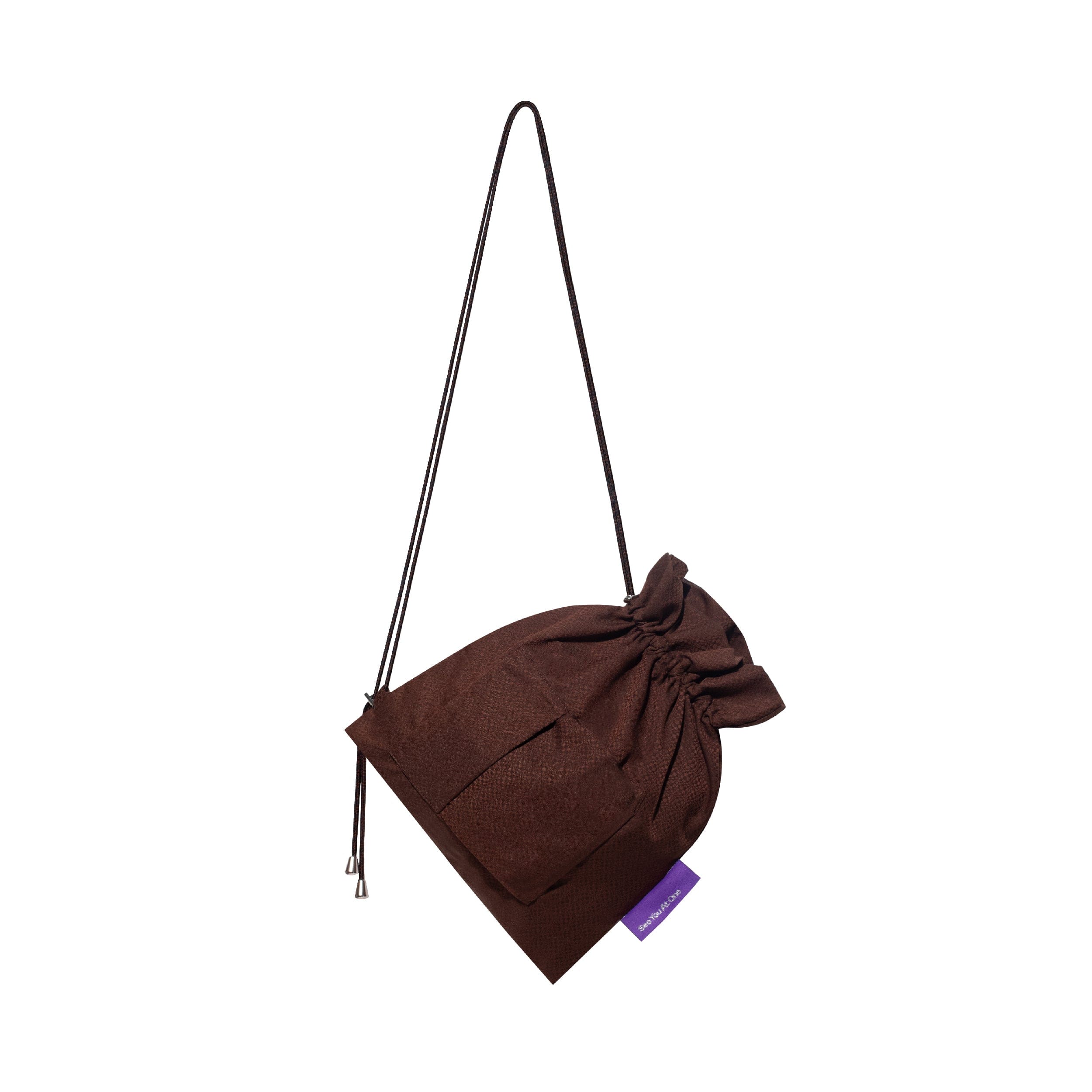 See You At One Draw Sling Bag - Optic Brown