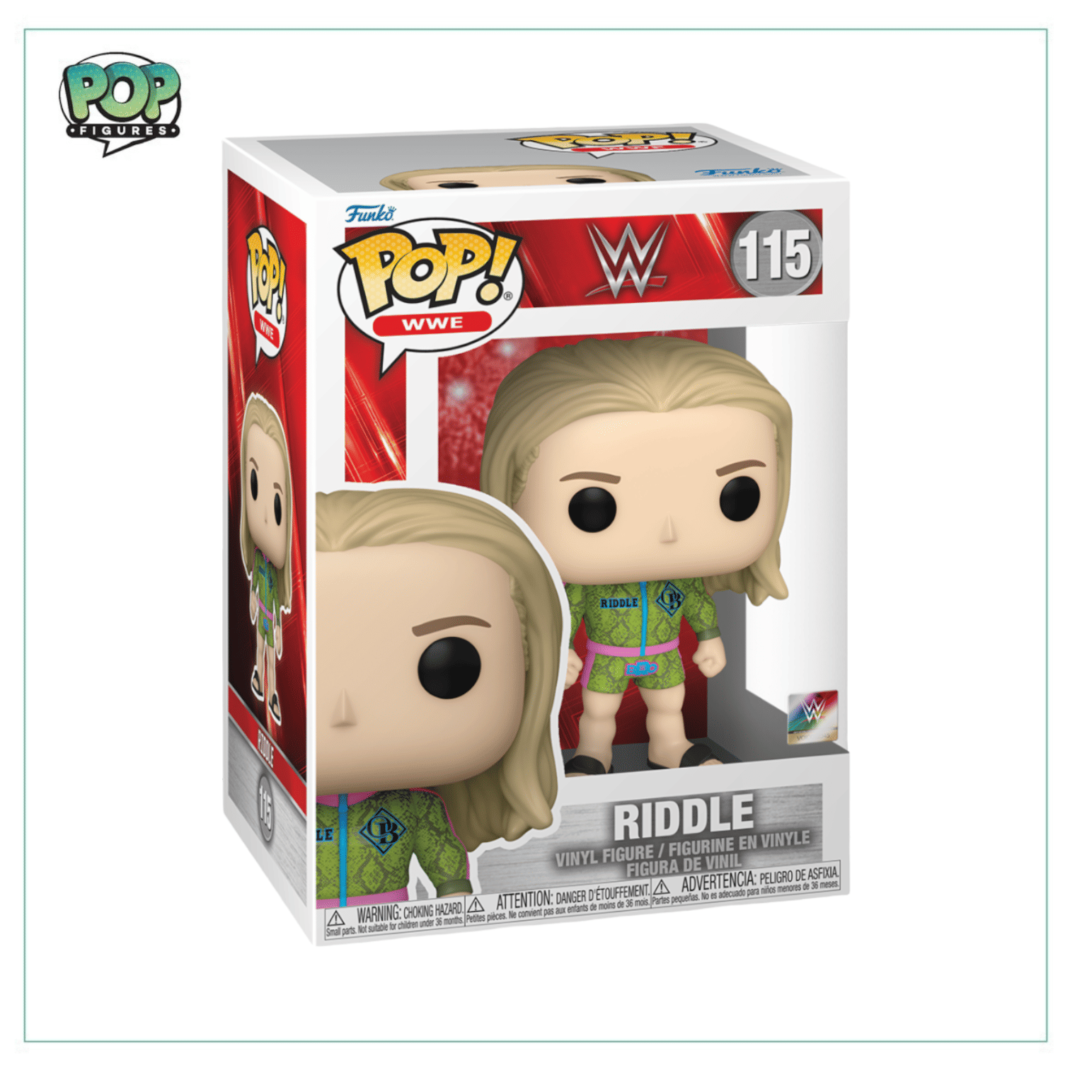 Funko Pop! Riddle #115 Funko Pop! WWE