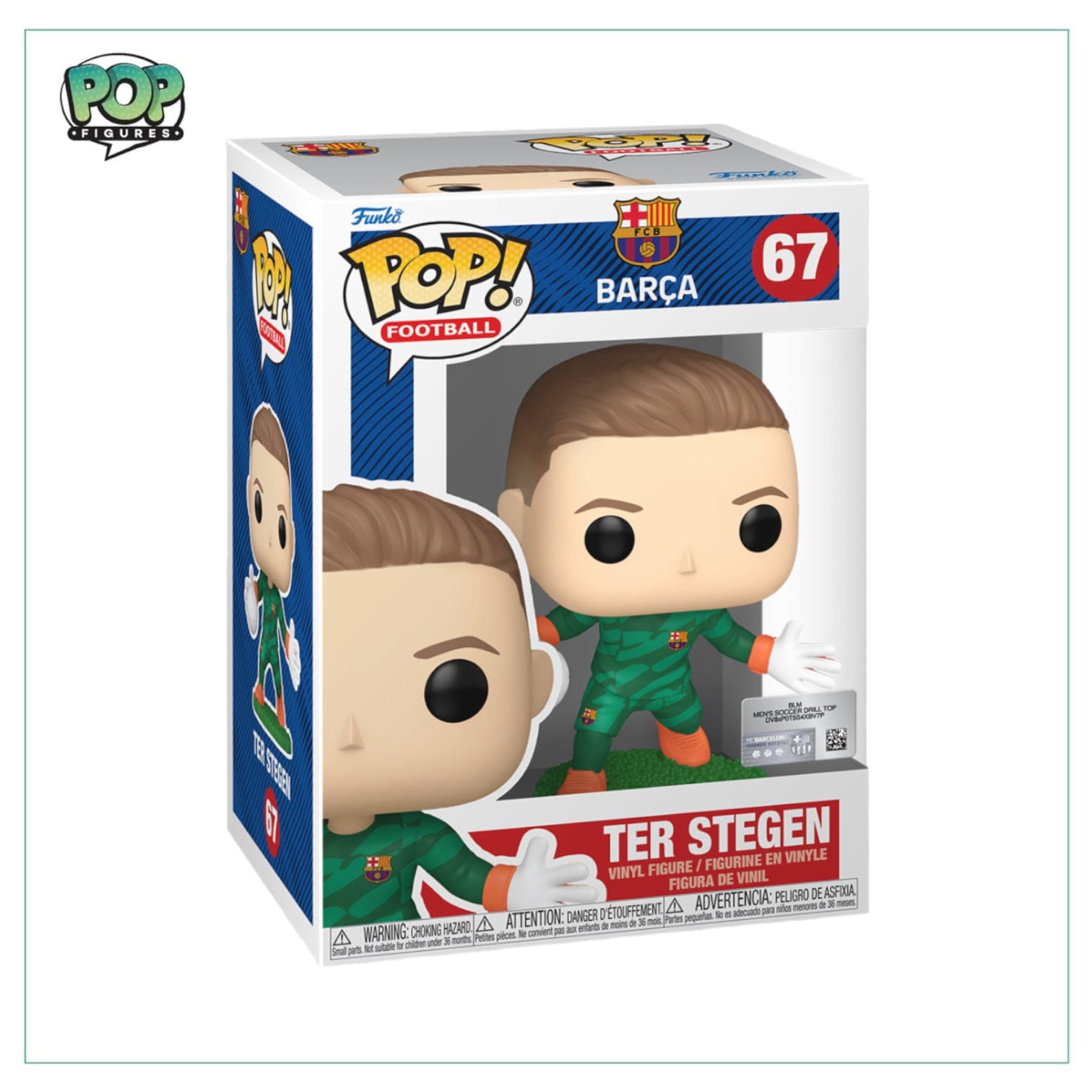 Funko Pop! Ter Stegen #67 Funko Pop! Barcelona